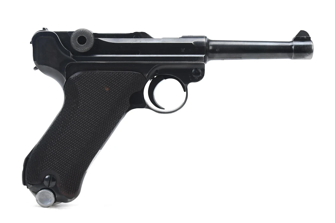 MAUSER S/42 LUGER P.08 9MM SEMI-AUTO PISTOL.
