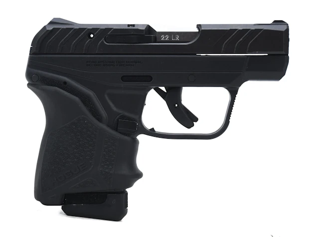 RUGER LCP II .22 LR SEMI AUTO PISTOL WITH BOX.