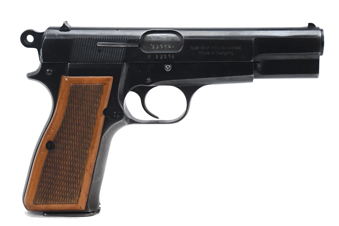 FEG PJK-9HP 9MM HI-POWER TYPE SEMI-AUTO PISTOL.