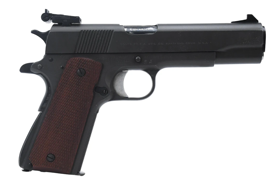 COLT M1911A1 NATIONAL MATCH .45 PISTOL.