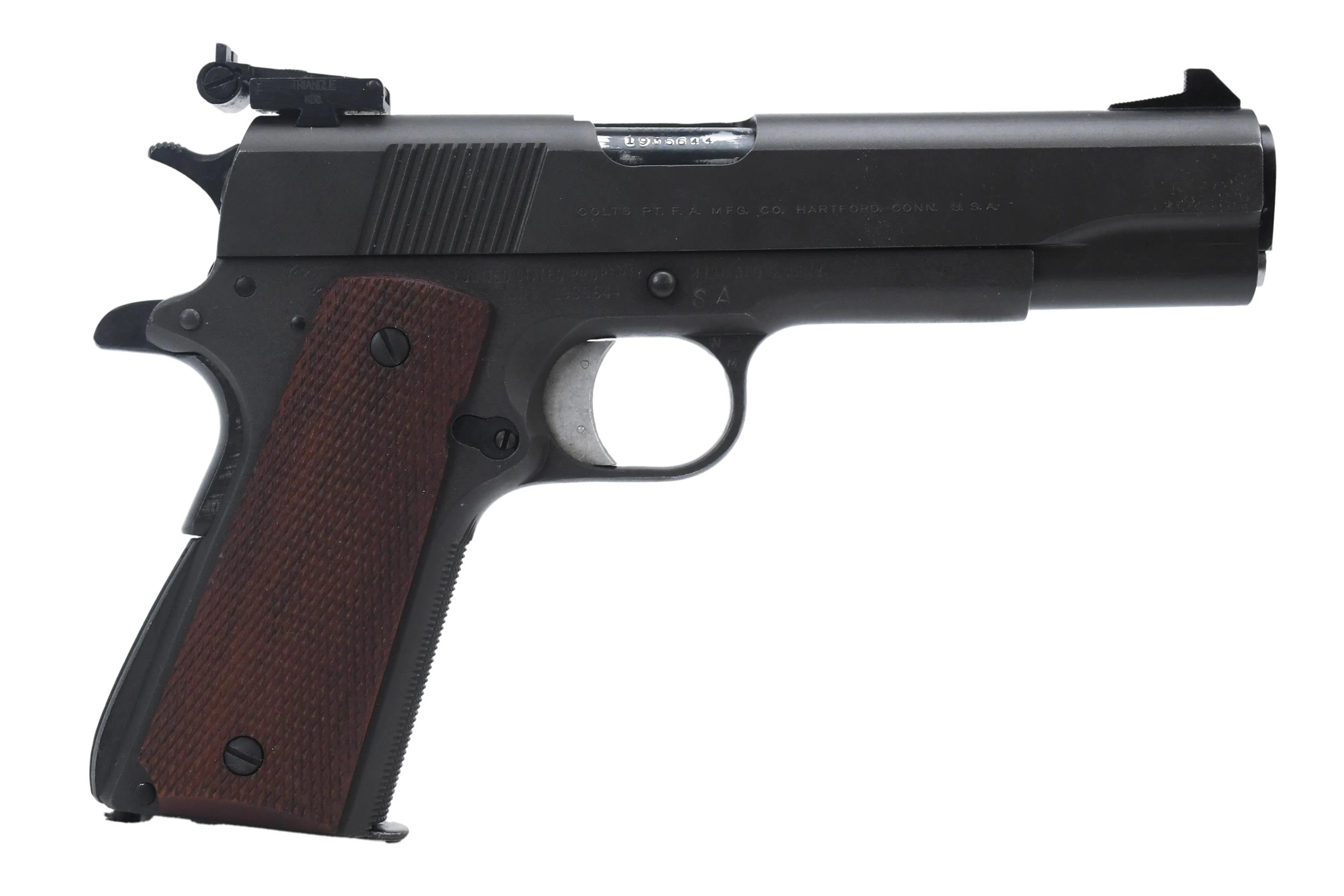 COLT M1911A1 NATIONAL MATCH .45 PISTOL.