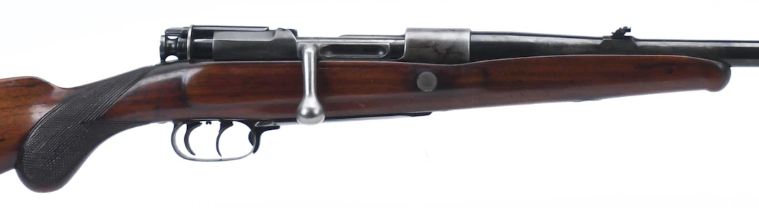 MANNLICHER SPORTERIZED 7MM MAUSER BOLT ACTION RIFLE.