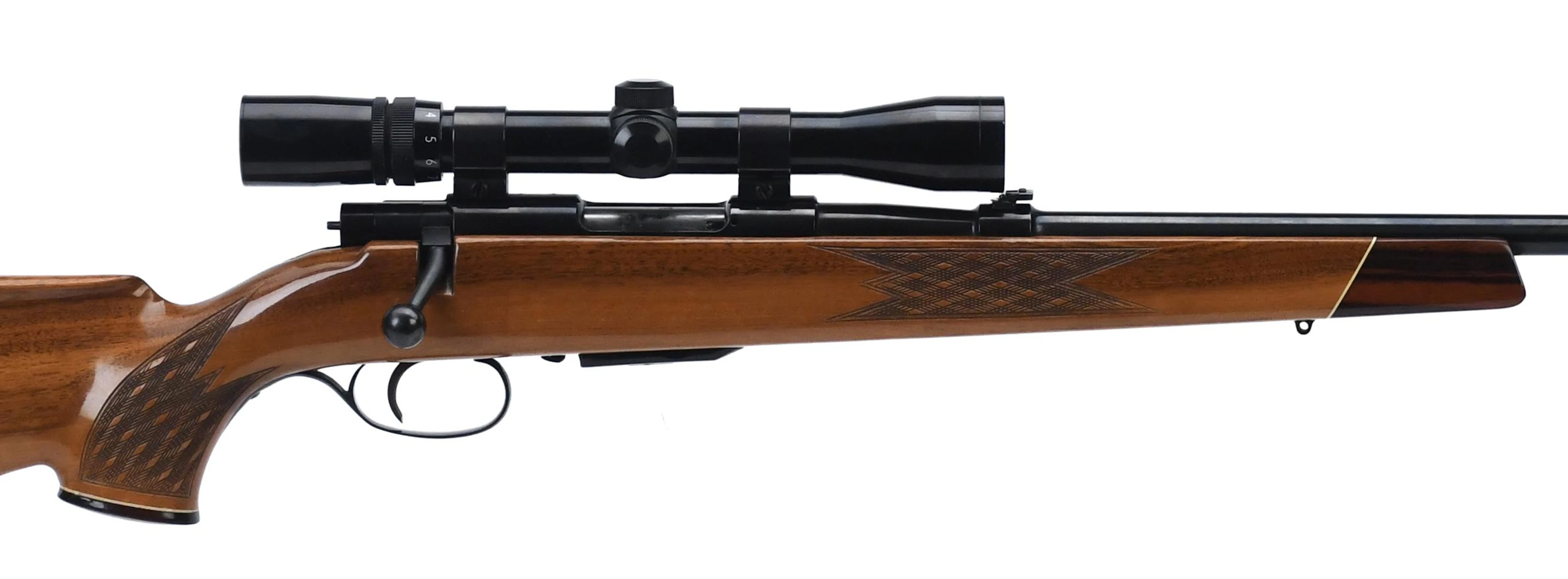 SAVAGE ANSCHUTZ MODEL 153 .222 BOLT ACTION RIFLE.