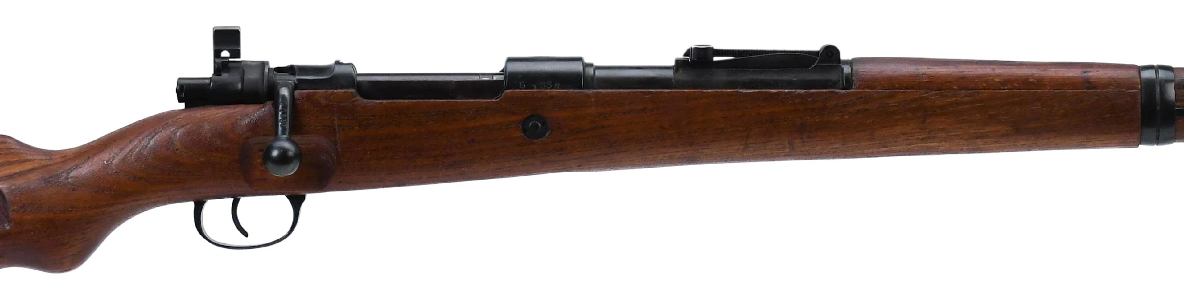 YUGOSLAV MODEL 98 MAUSER 8MM BOLT ACTION RIFLE.