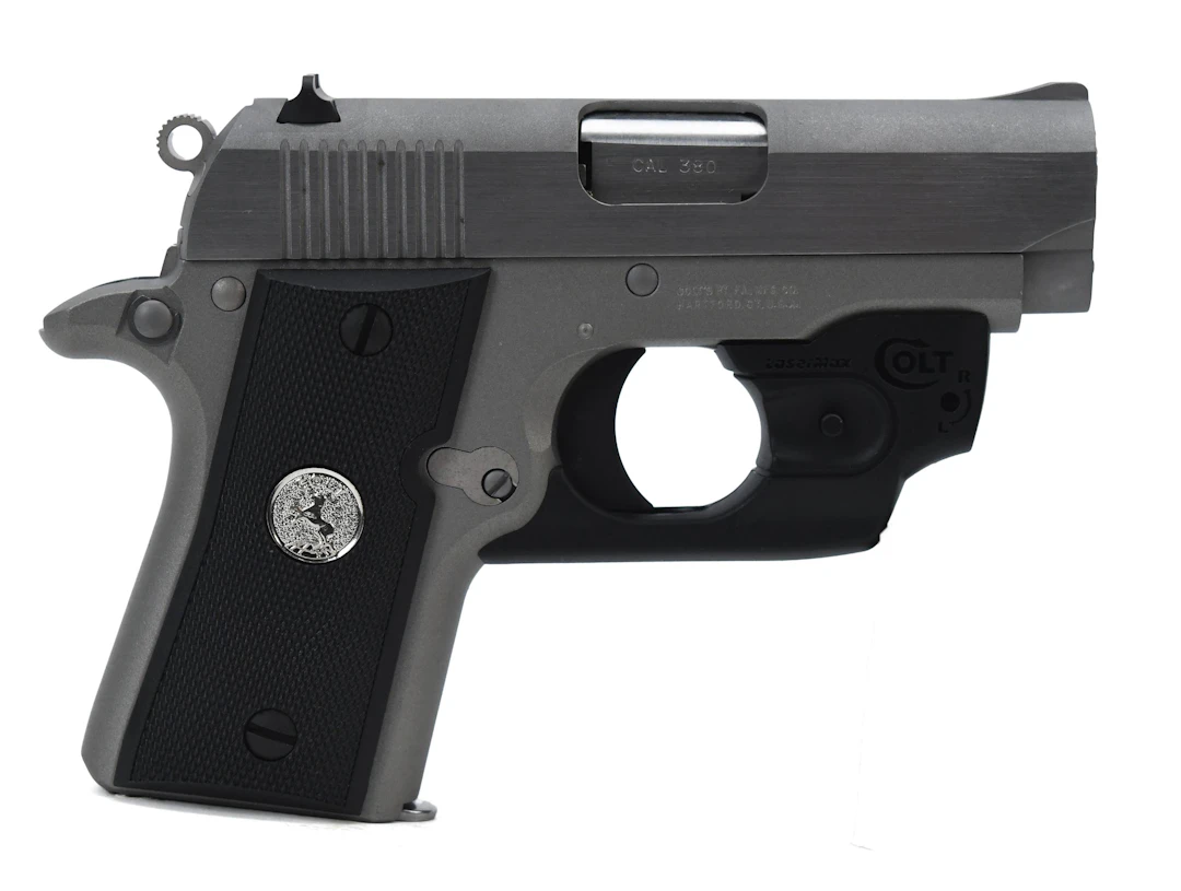 COLT MUSTANG POCKETLITE .380 ACP PISTOL WITH LASER.