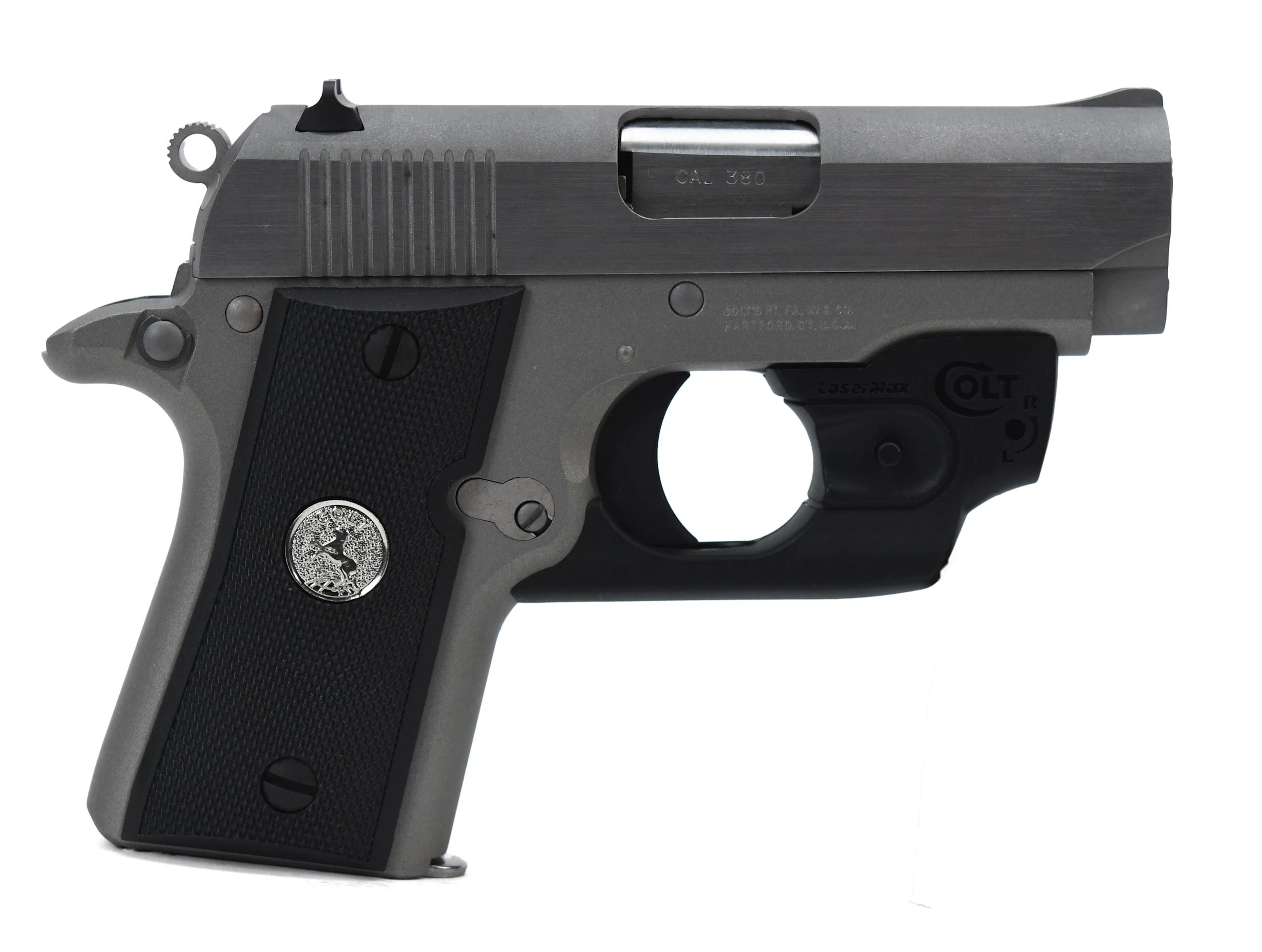 COLT MUSTANG POCKETLITE .380 ACP PISTOL WITH LASER.
