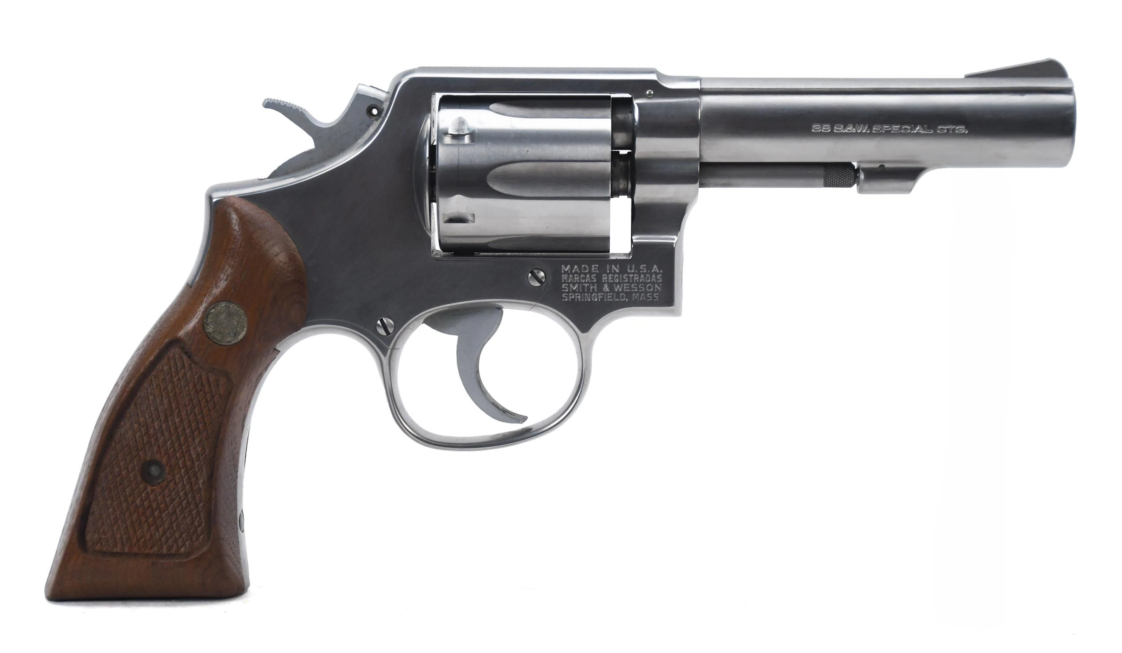 SMITH & WESSON MODEL 64 .38 SPECIAL REVOLVER.