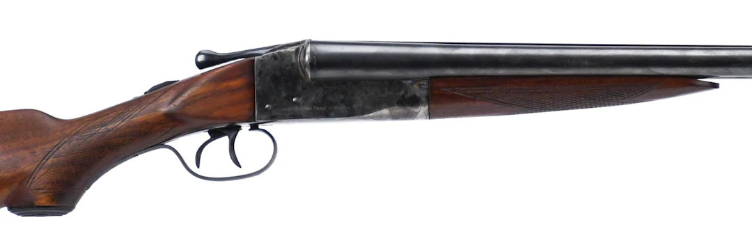 ITHACA NID 16 GA SIDE BY SIDE SHOTGUN.