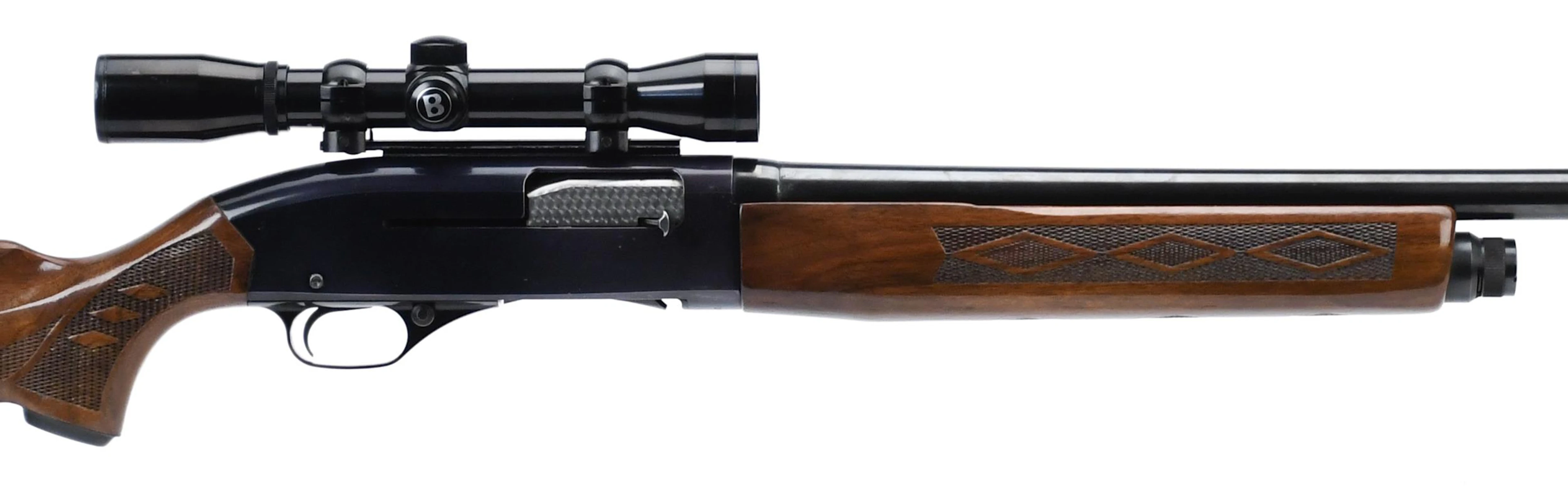 WINCHESTER MODEL 1400 12 GA. SHOTGUN WITH SCOPE.