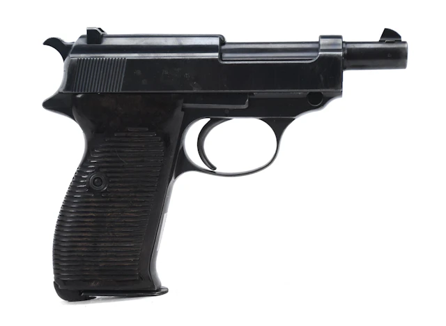 WALTHER P.38 AC 41 WWII GERMAN 9MM PISTOL.