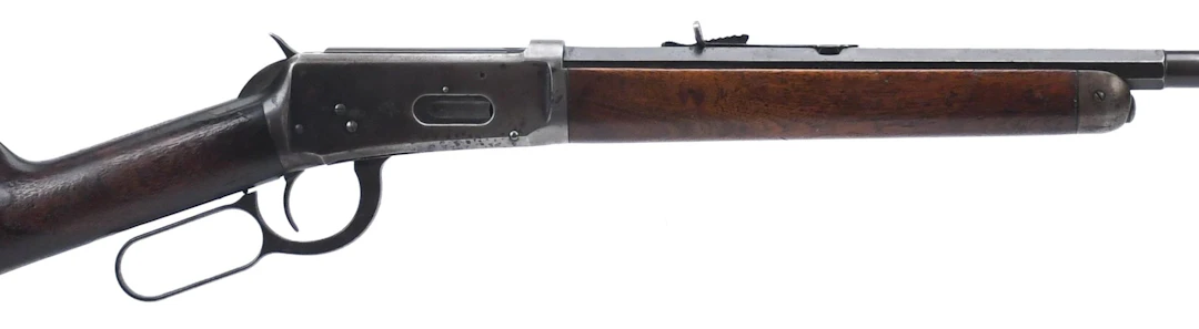 WINCHESTER MODEL 1894 .38-55 LEVER ACTION RIFLE.