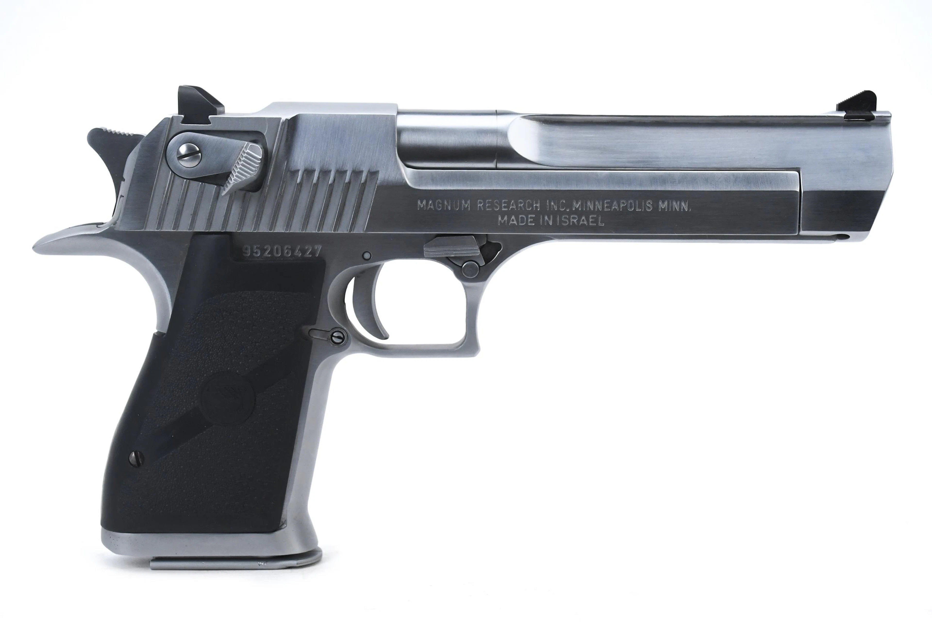 DESERT EAGLE .44 MAGNUM SEMI-AUTO PISTOL WITH BOX.