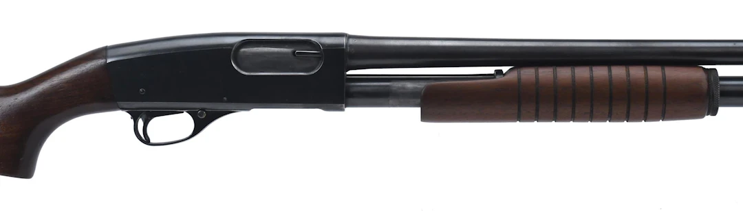 20TH C. NOBLE MODEL 60D 16 GA. PUMP SHOTGUN.