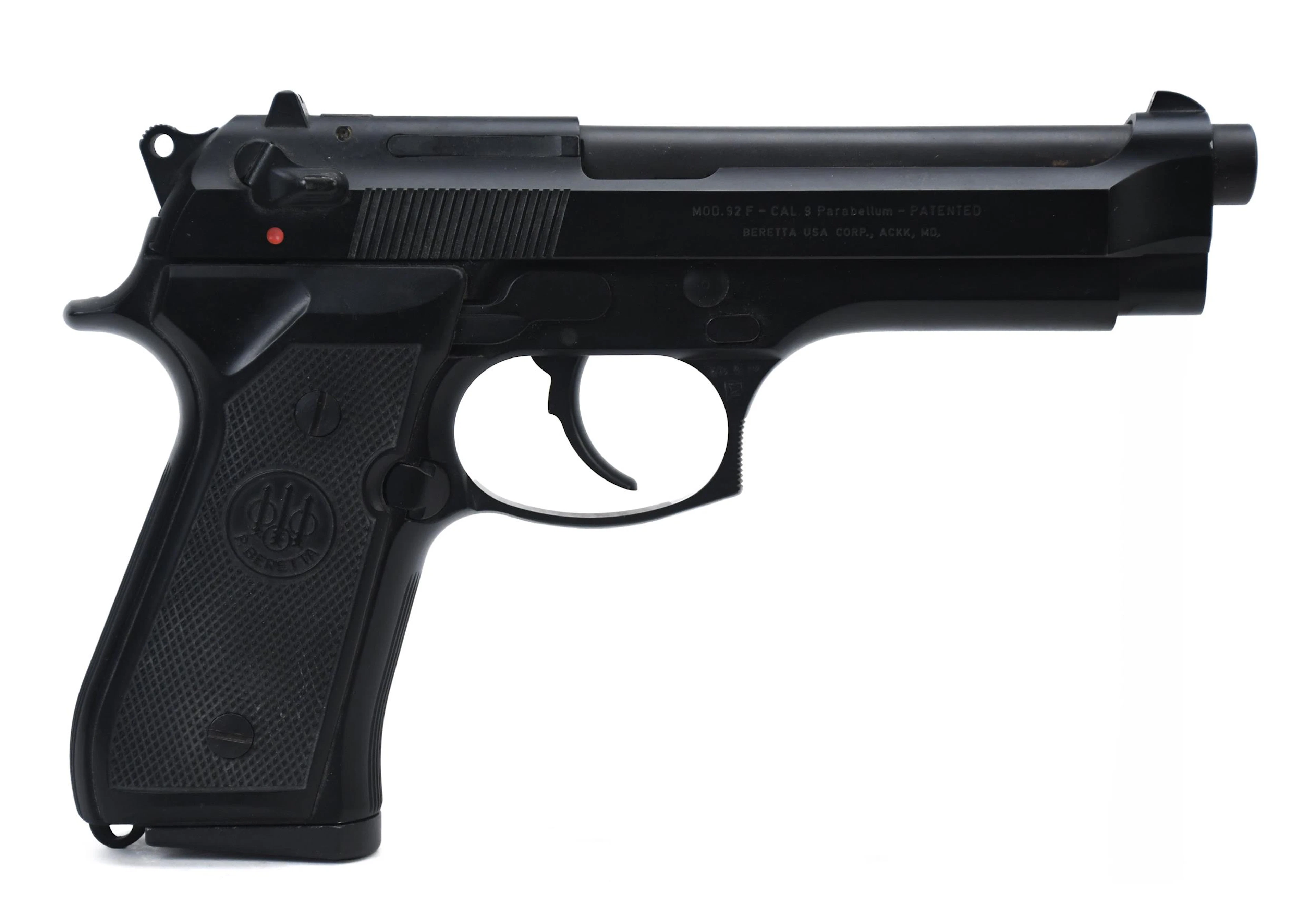 BERETTA MODEL 92F 9MM SEMI-AUTOMATIC PISTOL.