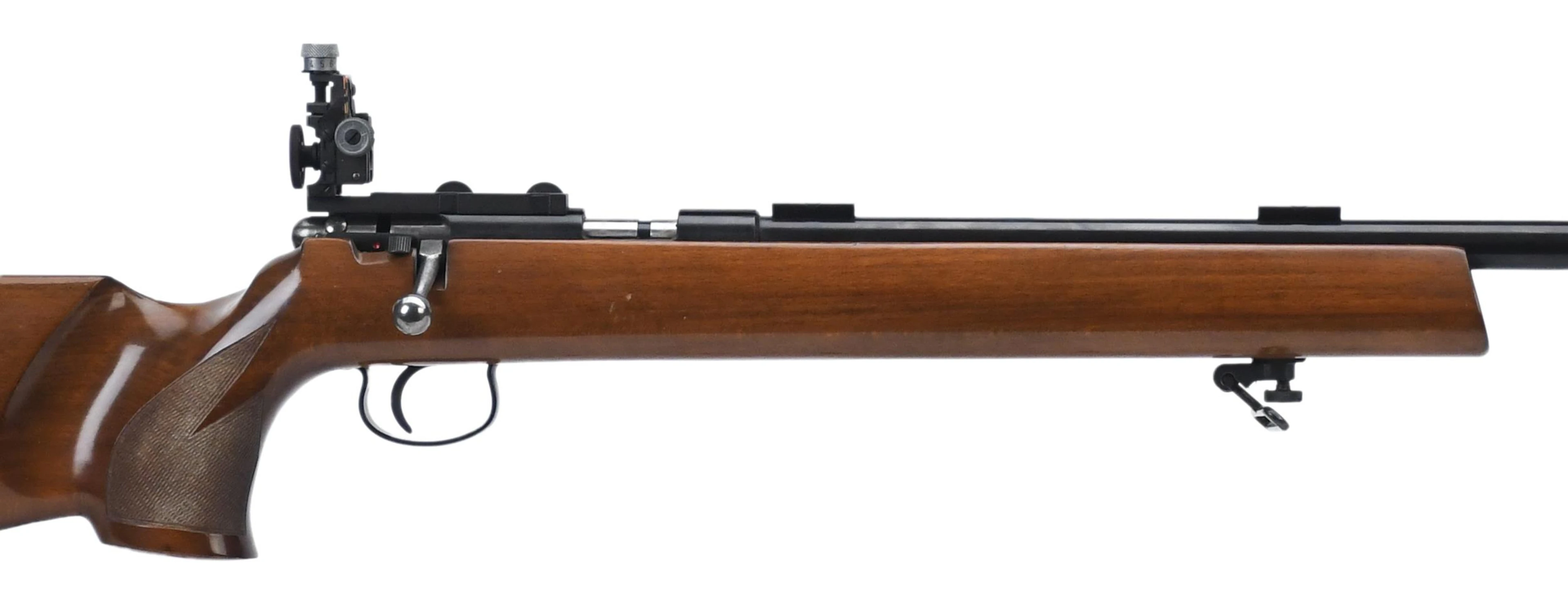 SAVAGE ANSCHUTZ MATCH 64 .22 LR TARGET RIFLE.
