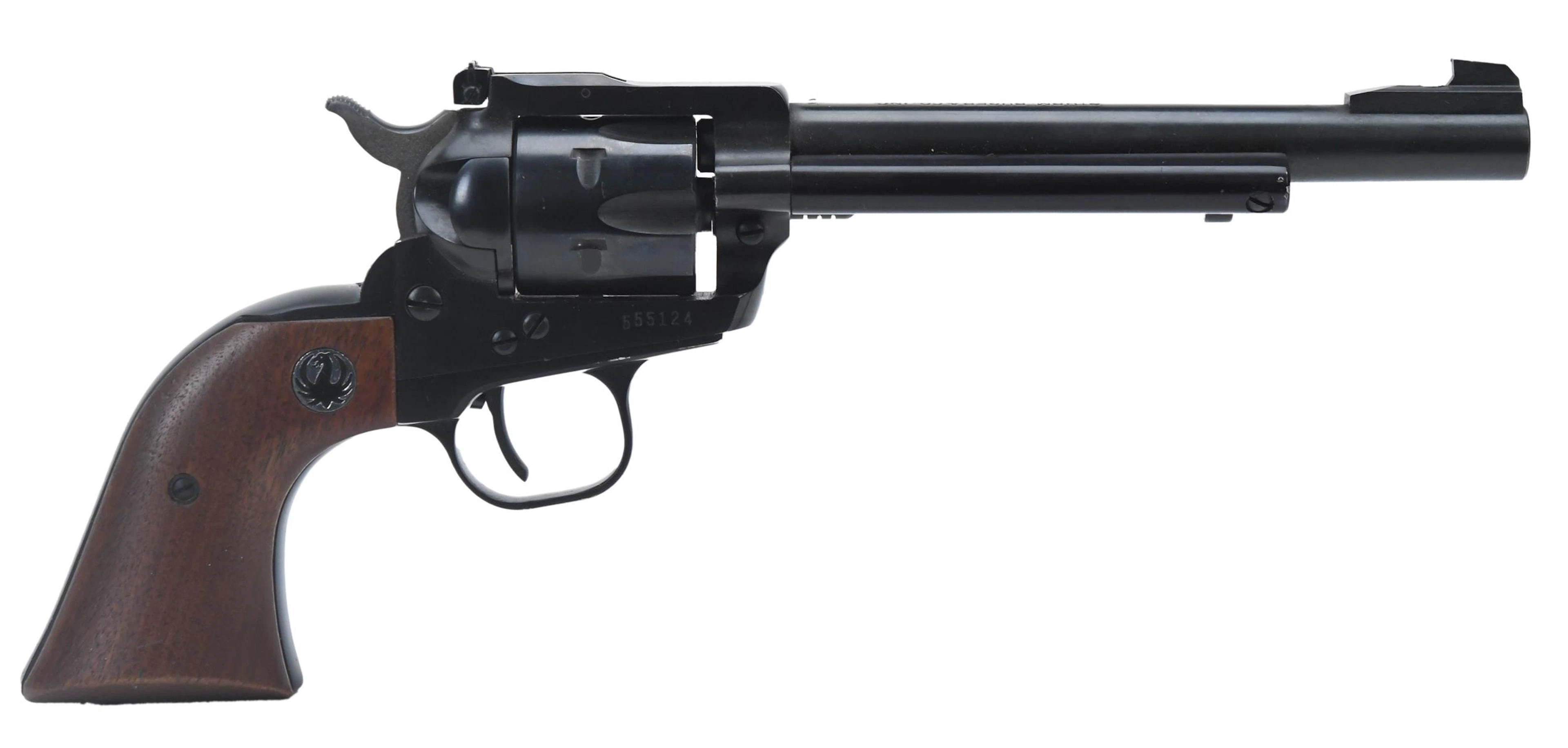 VINTAGE RUGER .22 CAL. SINGLE-SIX REVOLVER.