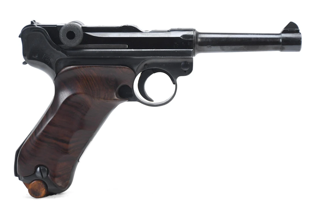 MAUSER 42 CODE LUGER P.08 9MM SEMI-AUTO PISTOL.