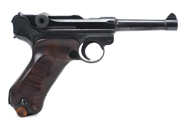 MAUSER 42 CODE LUGER P.08 9MM SEMI-AUTO PISTOL.