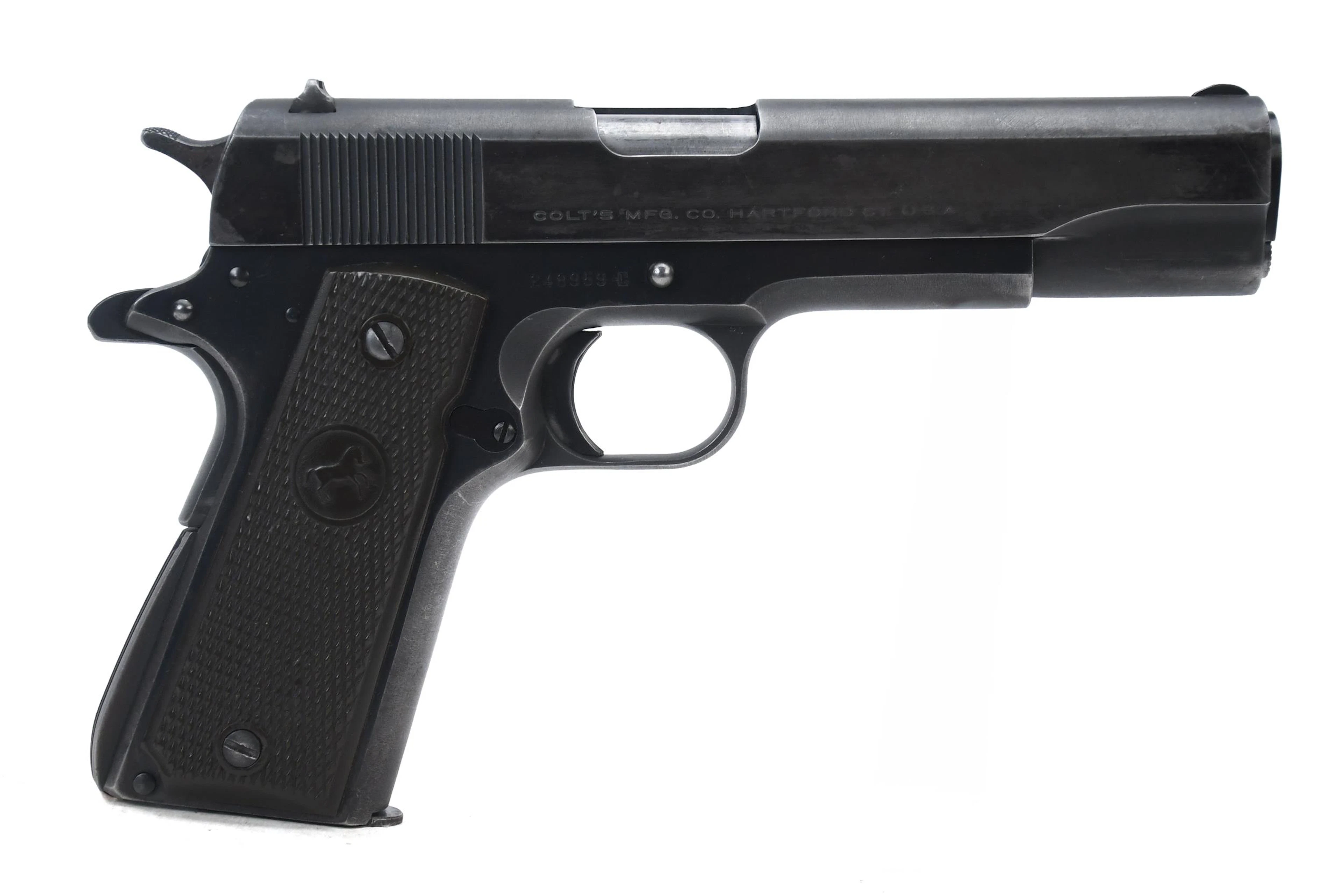COLT GOVERNMENT MODEL .45 ACP SEMI-AUTO PISTOL.