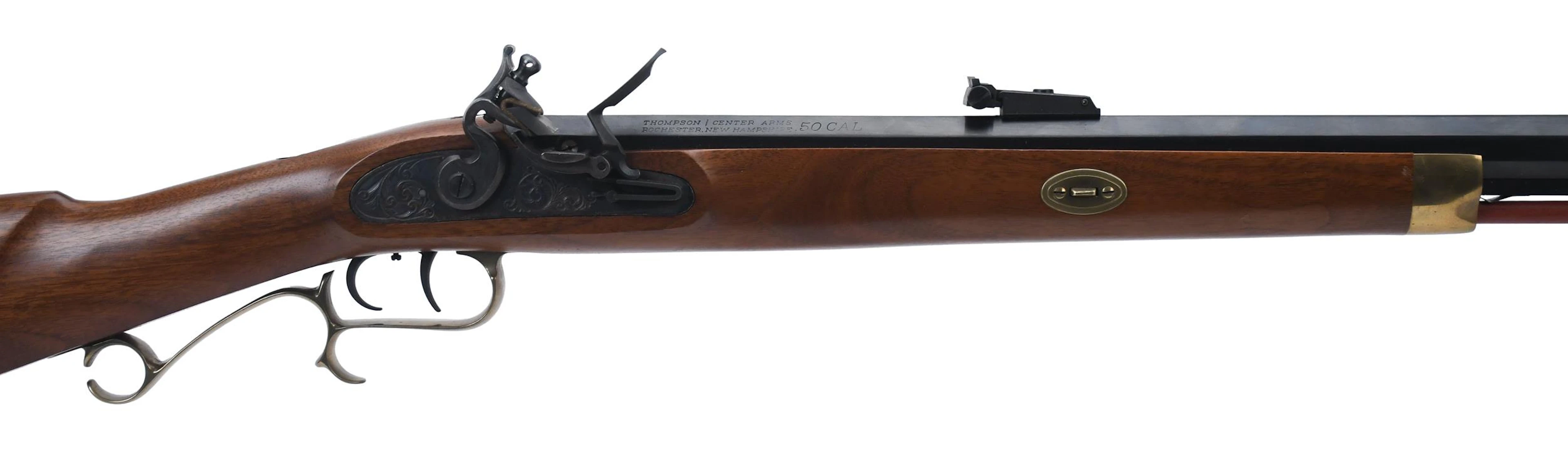 THOMPSON CENTER HAWKEN .50 CAL. FLINTLOCK RIFLE.