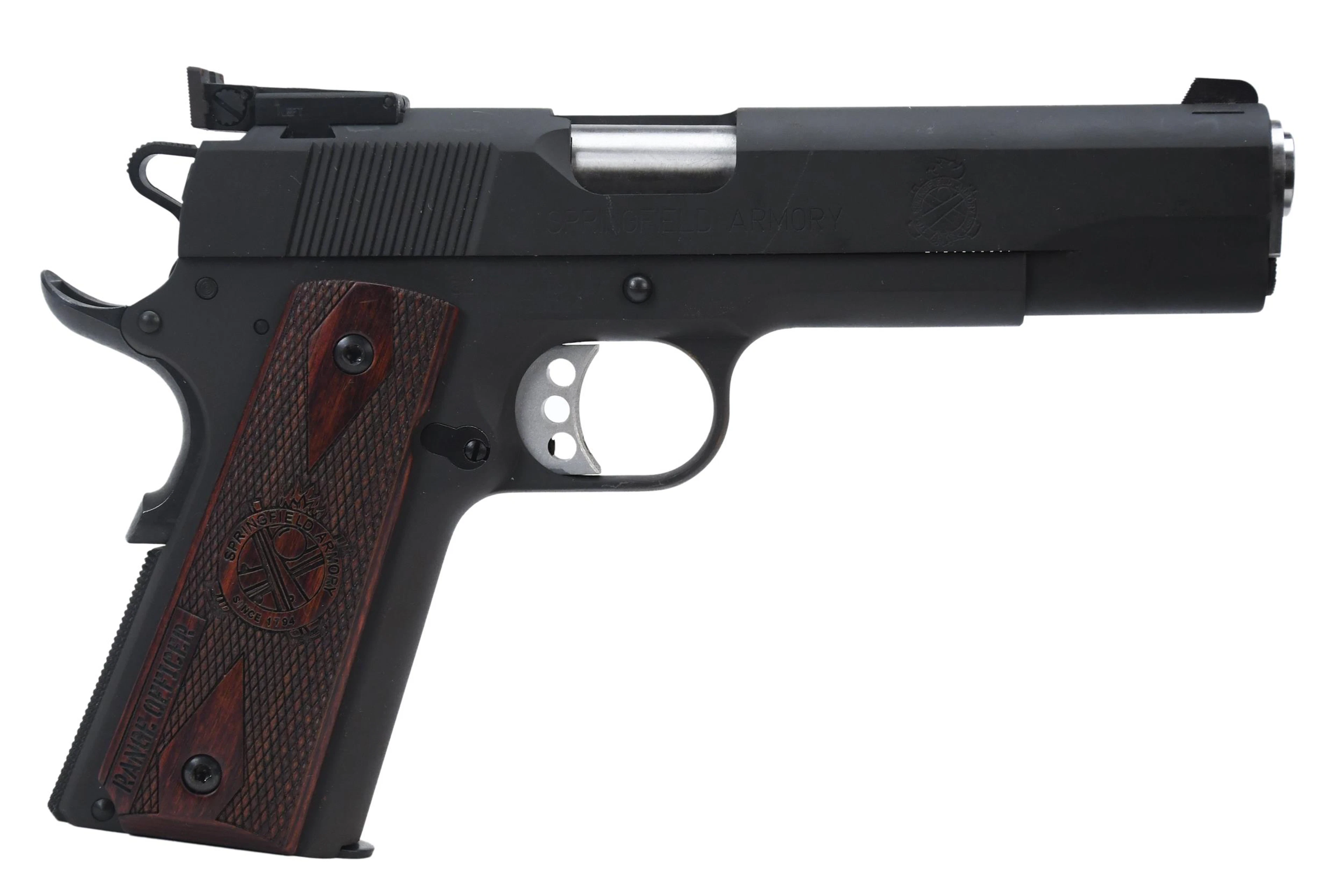 SPRINGFIELD ARMORY 1911-A1 .45 ACP PISTOL WITH CASE.