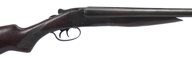 HERCULES 12 GA SIDE BY SIDE SHOTGUN.