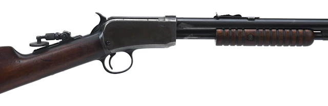 WINCHESTER MODEL 06 .22 PUMP ACTION RIFLE.