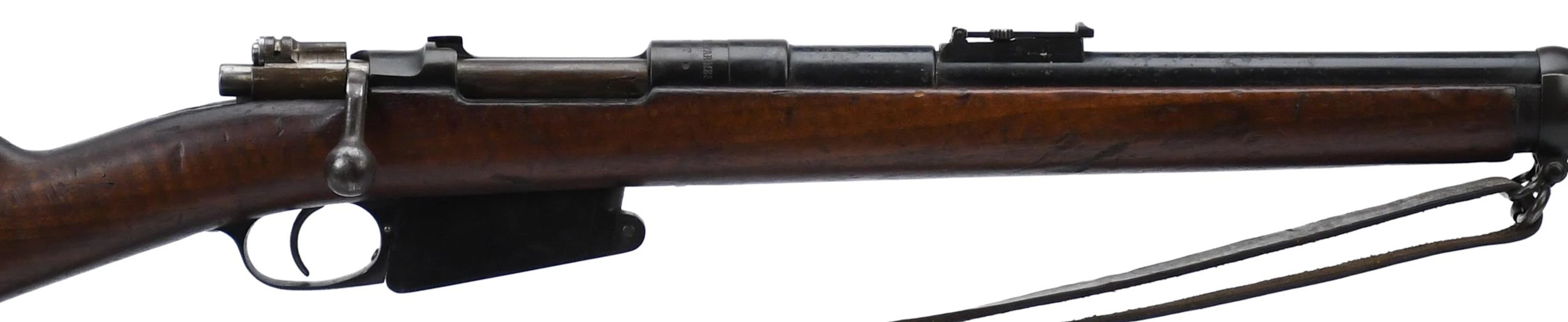 BELGIAN MAUSER MODEL 1889 7.65MM BOLT ACTION RIFLE.