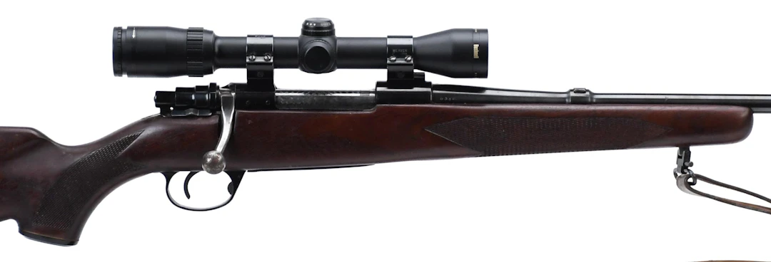JC HIGGINS 243 MOD 51-L WITH SCOPE.