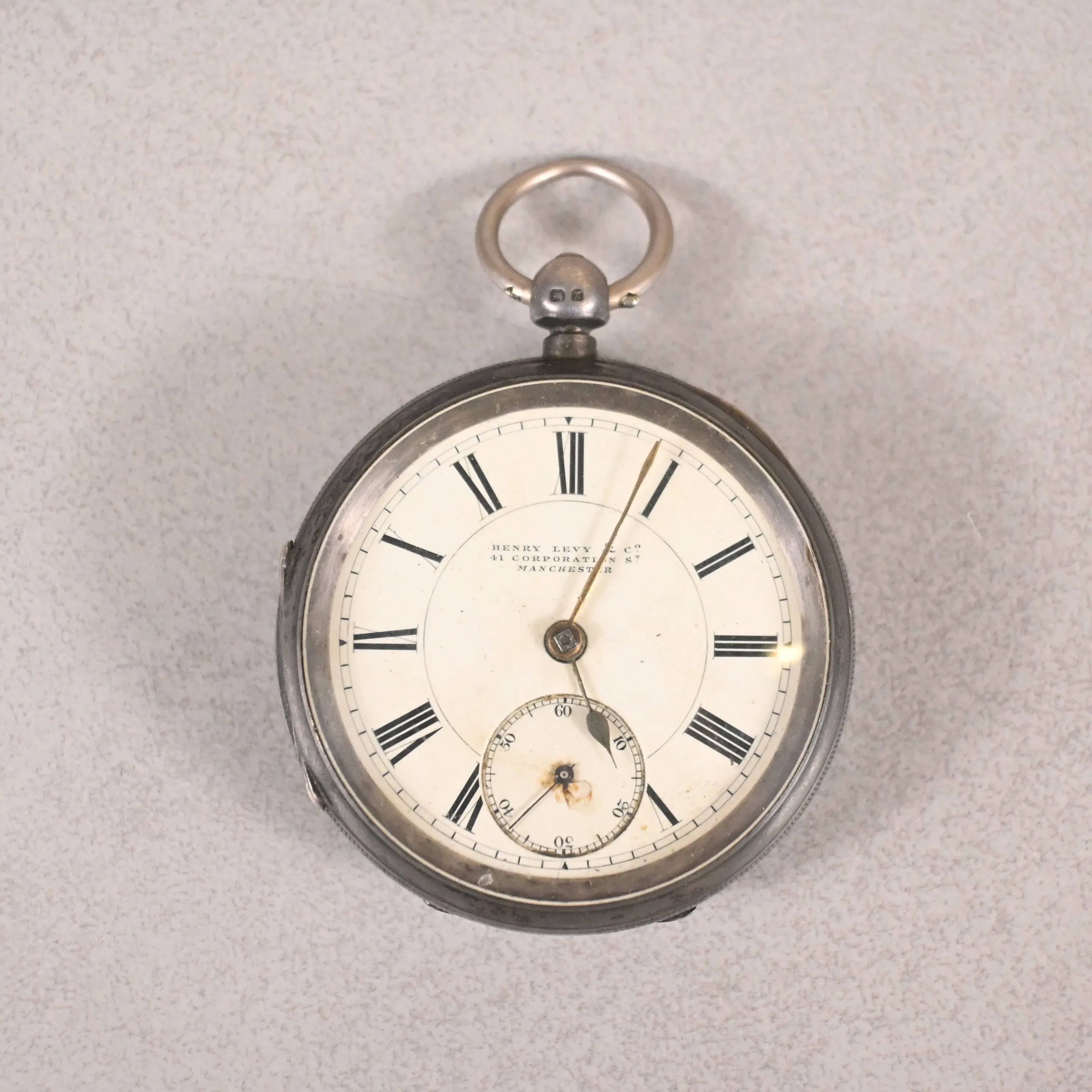 Spindelur, Henry Levy & Co, England, 17/1800-tal.
