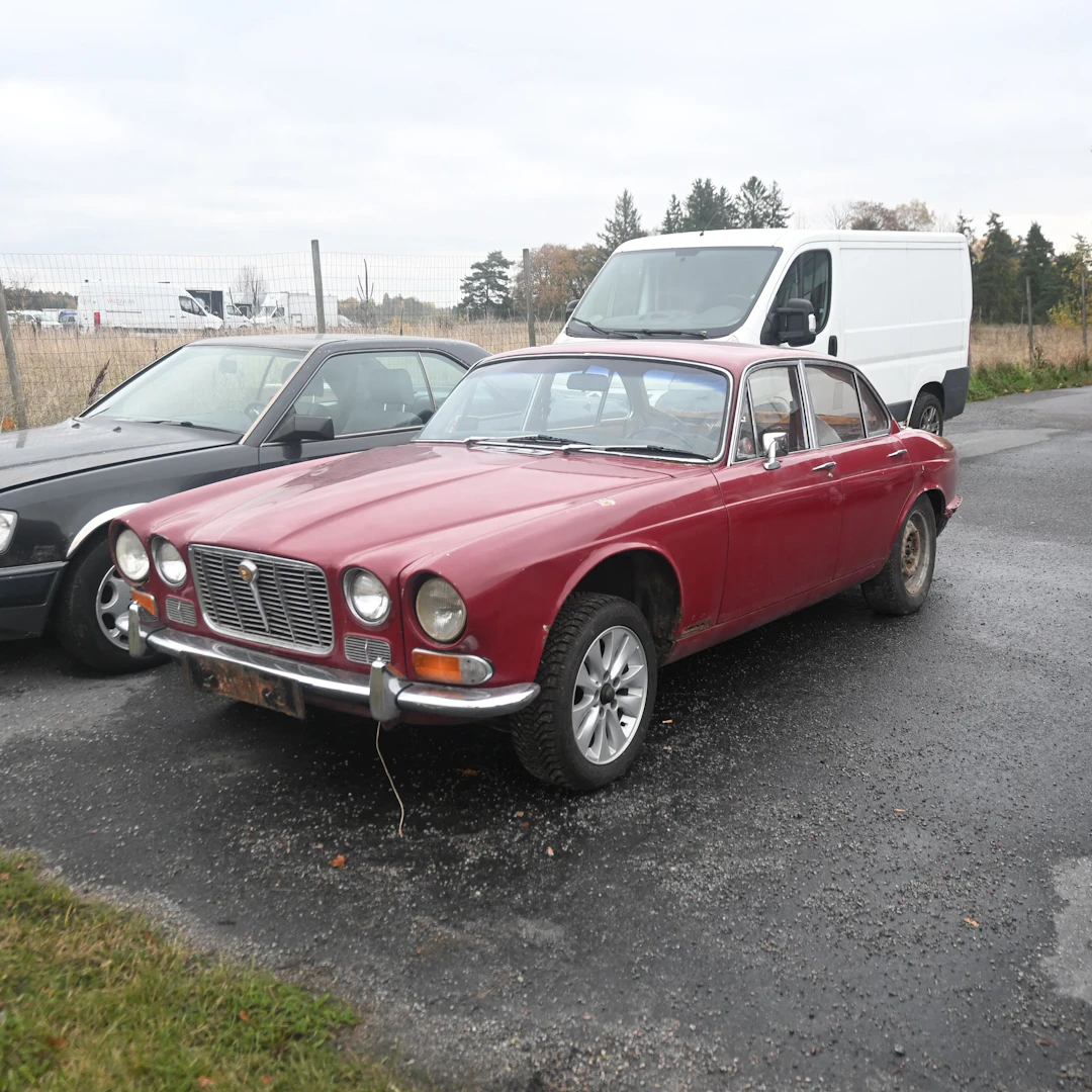 Jaguar XJ6 4.2, Series I, omkring 1970.