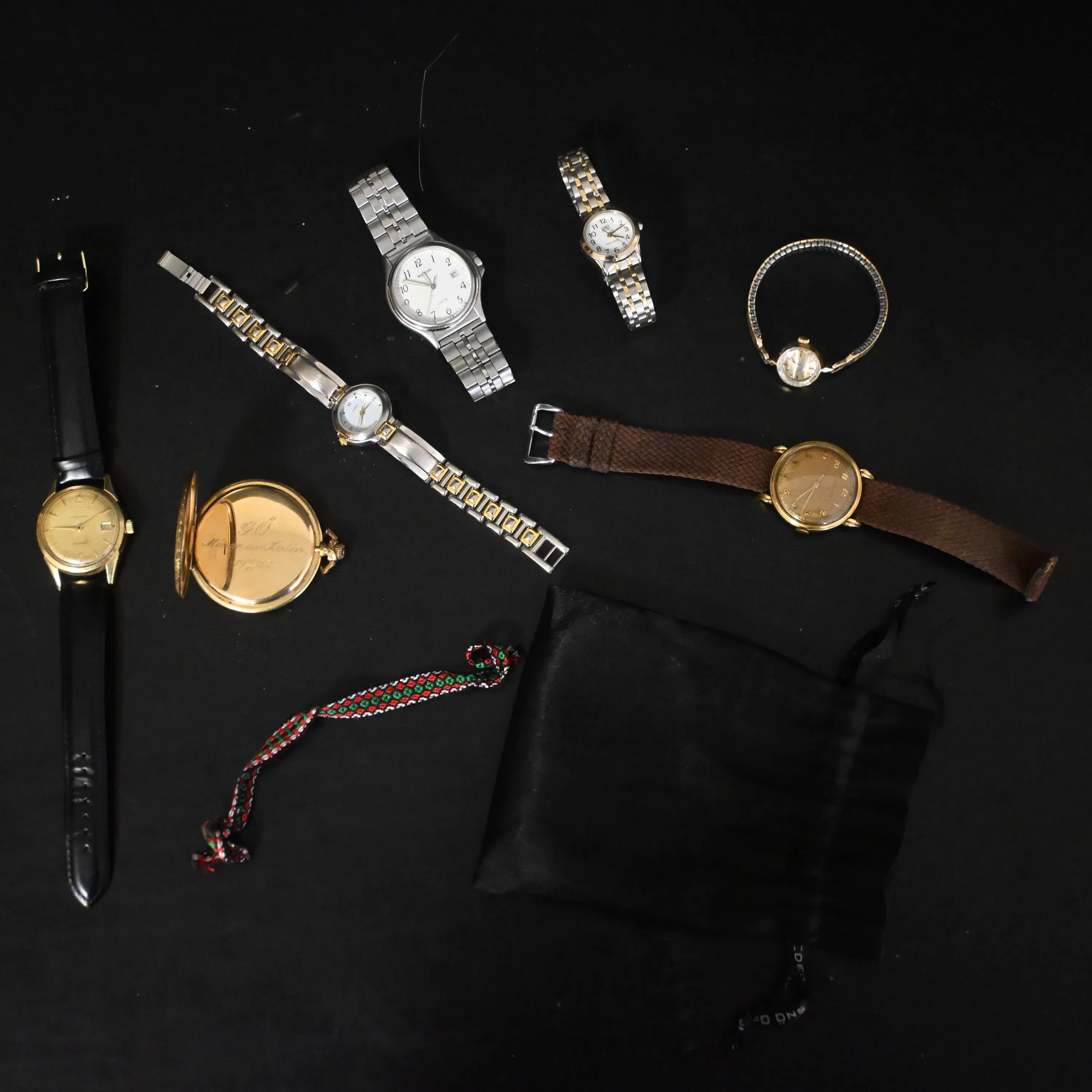 Armbandsur och savonett, ett parti, 1900-tal.