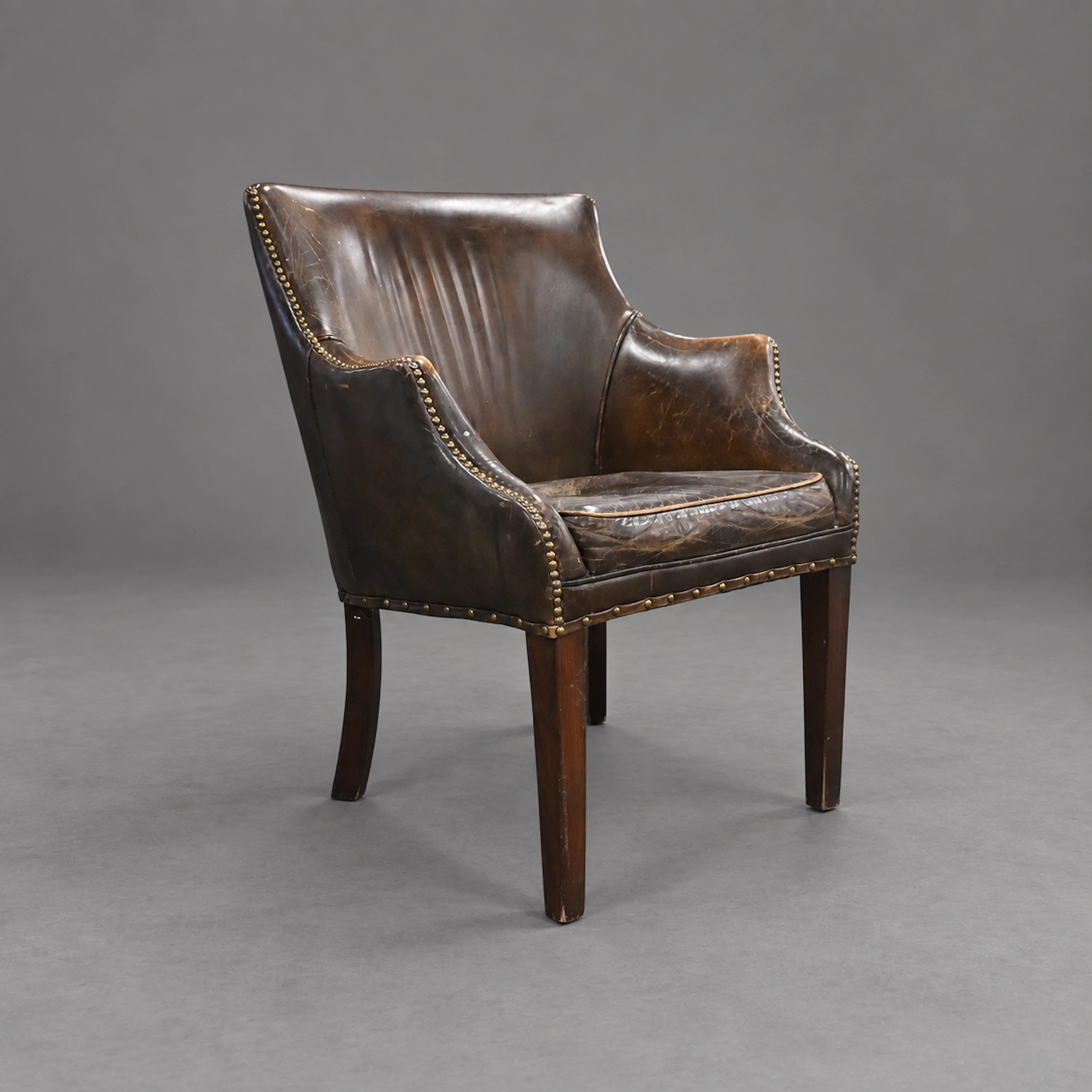 Fåtölj, skinn, Artwood, 2000-tal.