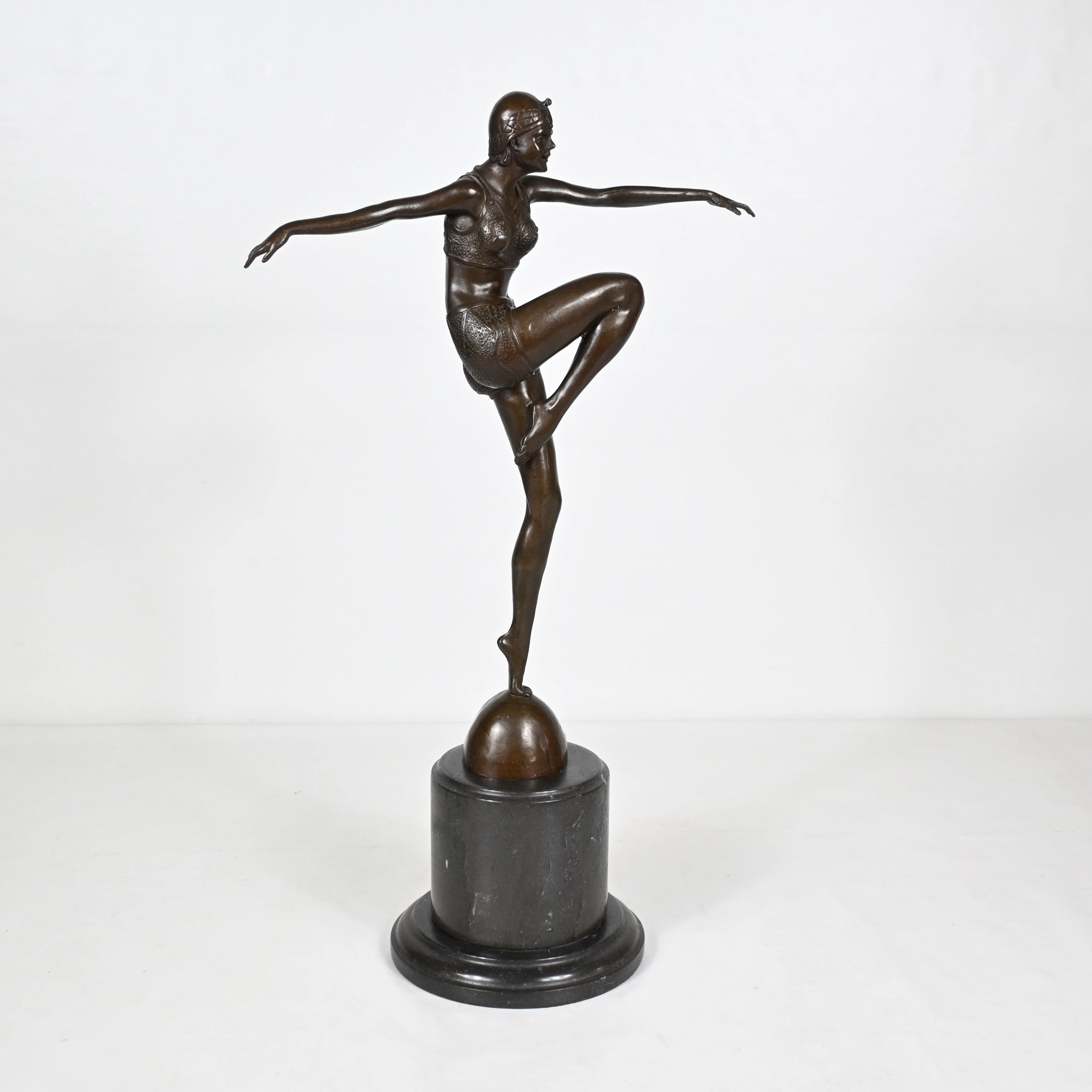 Skulptur i brons, Efter. Ferdinand Preiss.