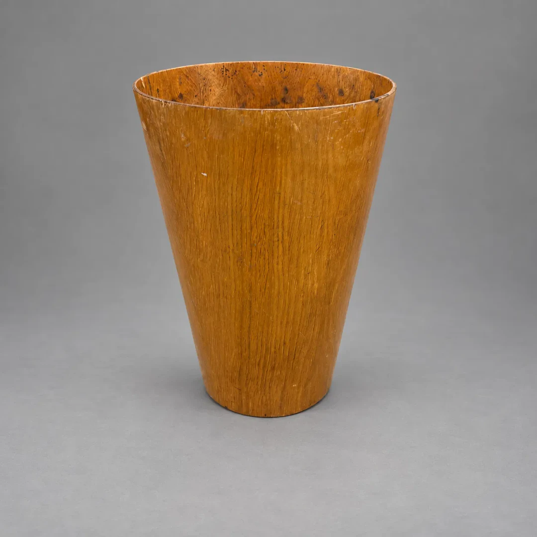 Martin Åberg, papperskorg, teak, Sewex, 1900-talets mitt.