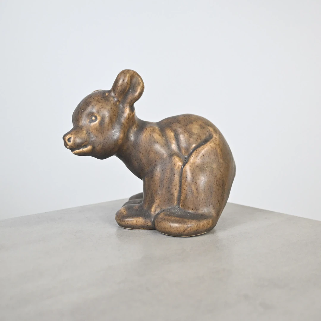 Anita Nylund, figurin, björn, Syco, 1900-talets mitt.