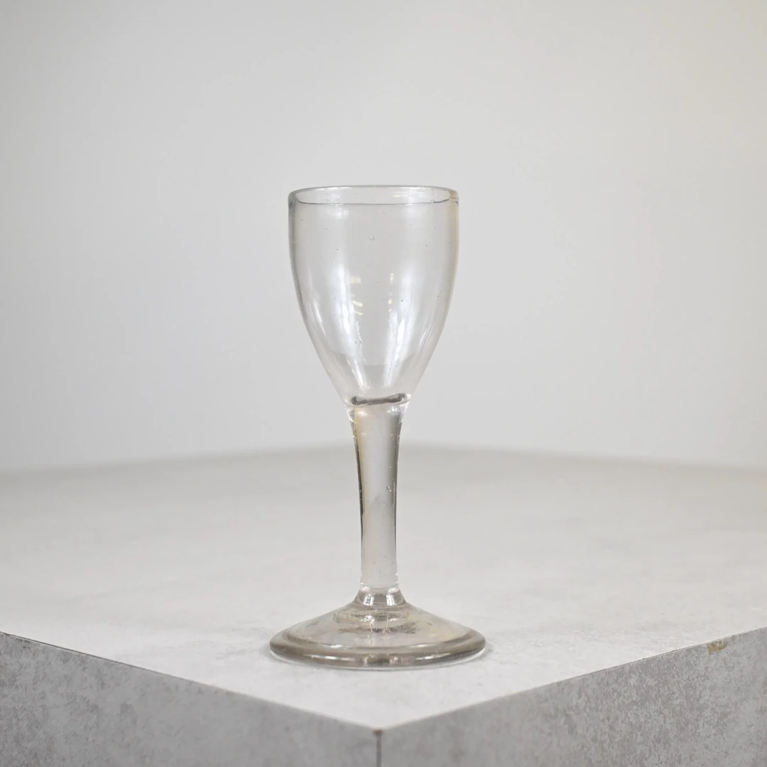 Spetsglas, omvikt kant, 17/1800-tal.