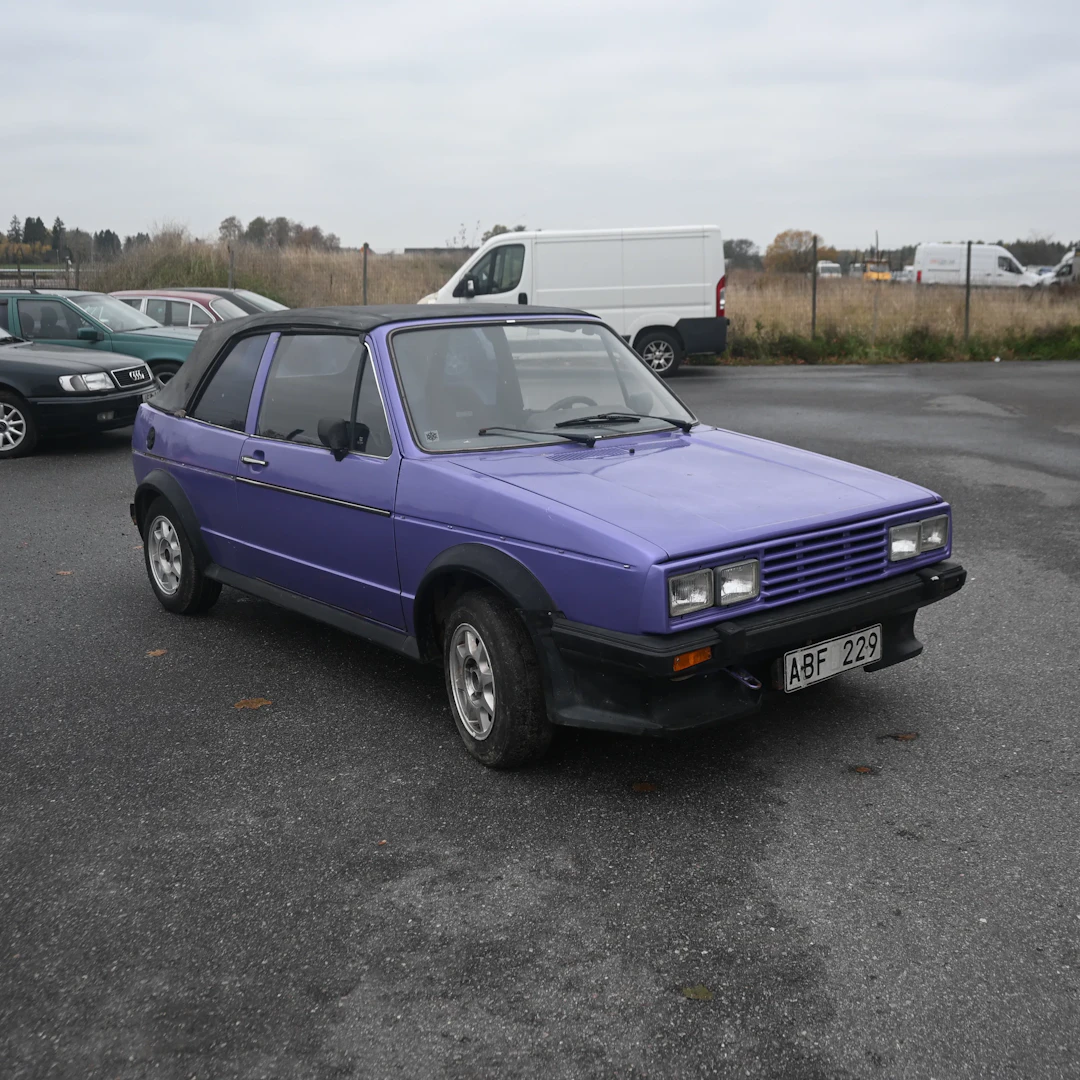Volkswagen Golf Cabriolet 1.6, 75hk, 1980.