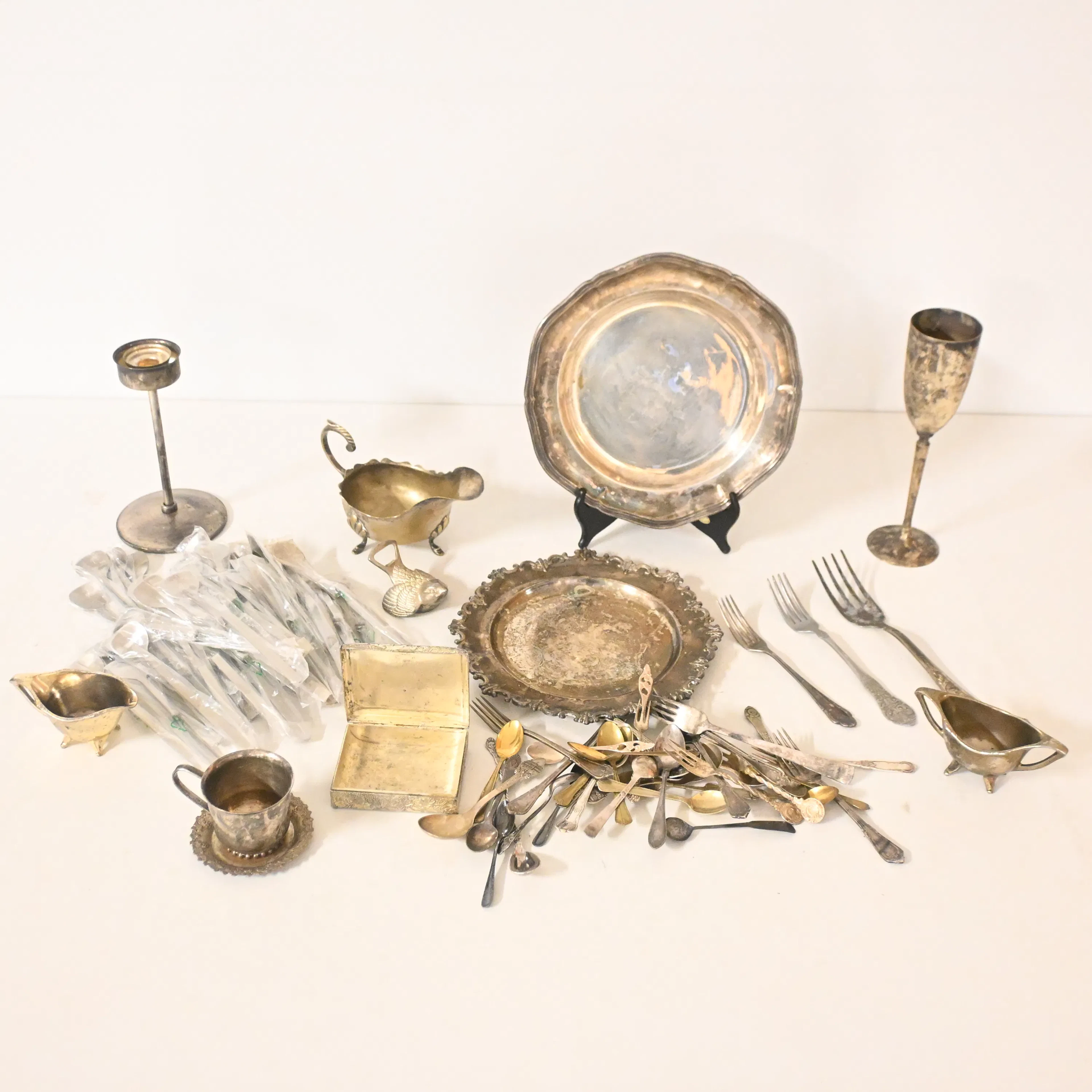 Metallföremål, ett parti, 1900-tal.