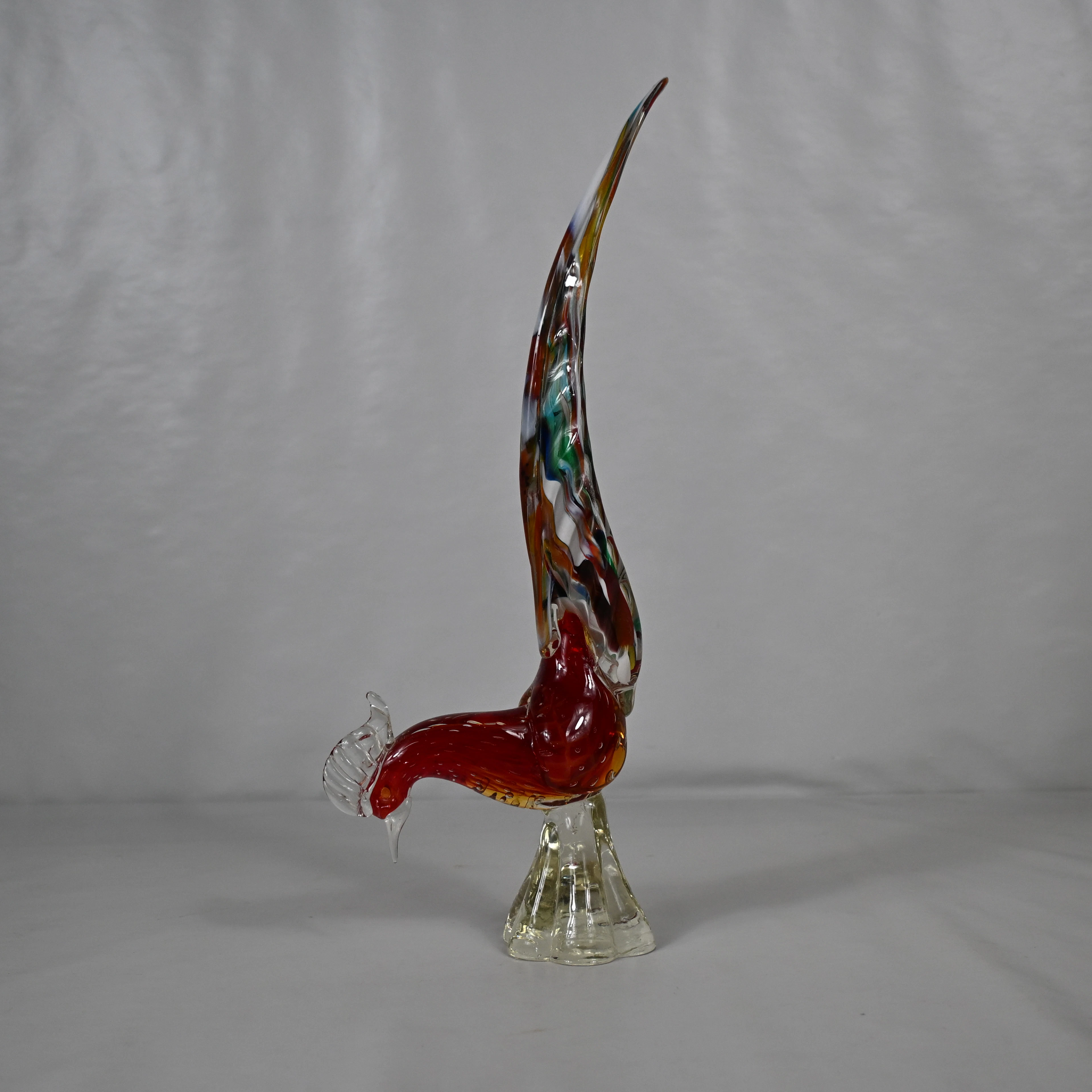 Figurin i glas, Fågel, Murano, Italien.