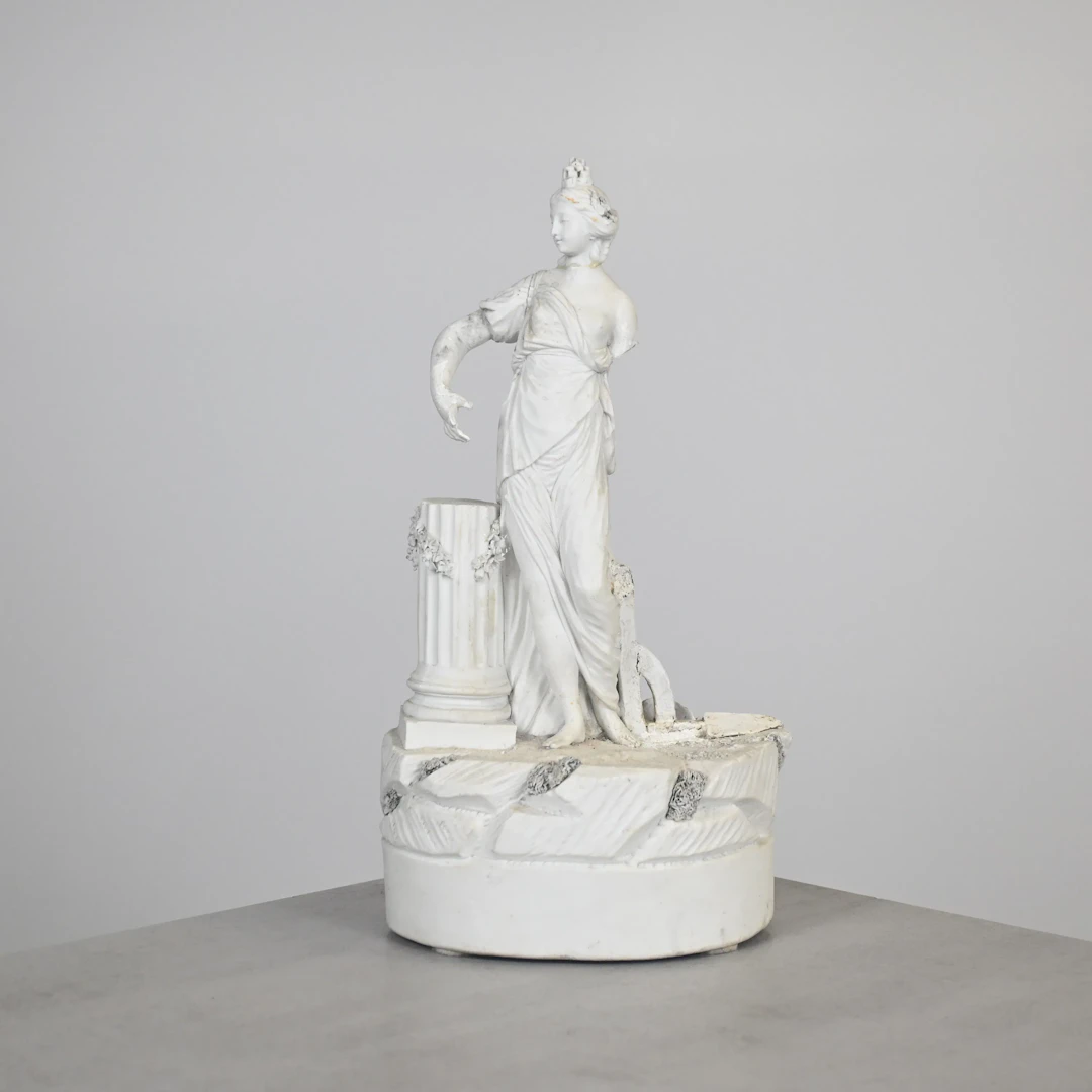 Skulptur, biskvi, Frankrike, sent 1700-tal.