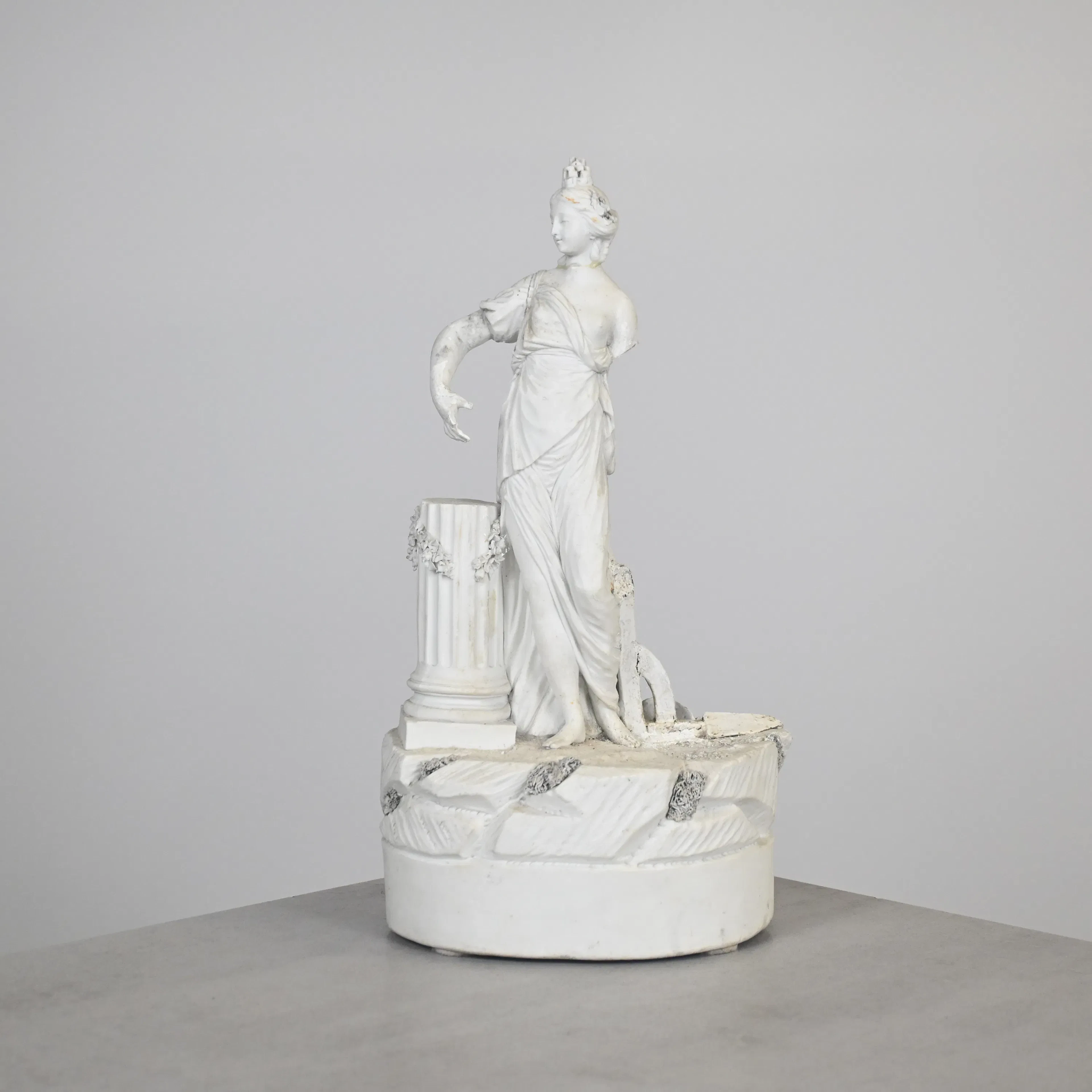 Skulptur, biskvi, Frankrike, sent 1700-tal.
