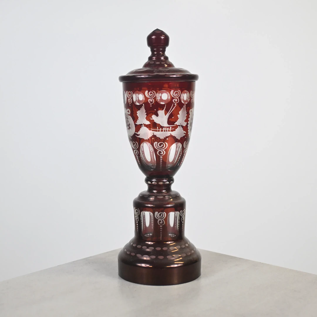 Lockpokal, Bhömisk kristall, 1900-talets mitt.