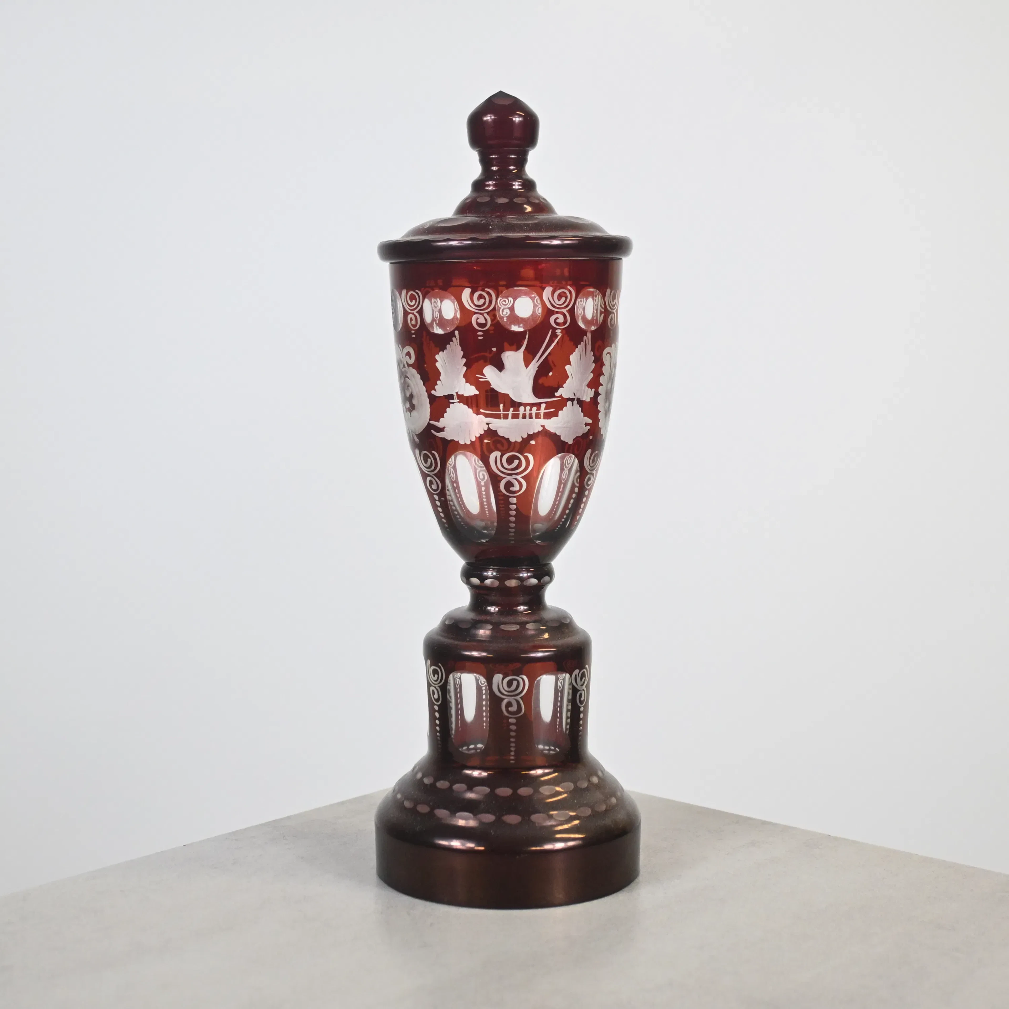 Lockpokal, Bhömisk kristall, 1900-talets mitt.