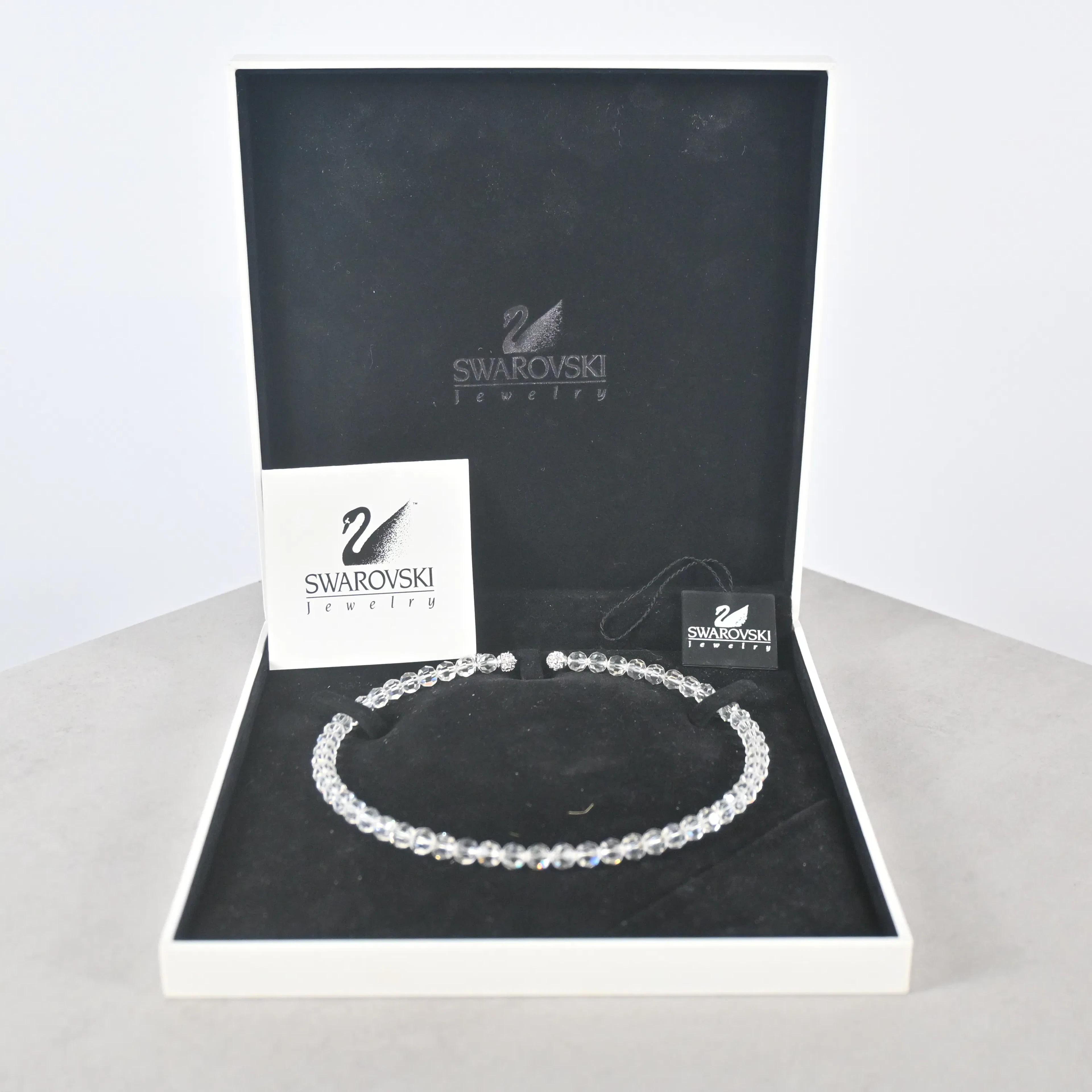 Halsband, kristaller, Swarowski.