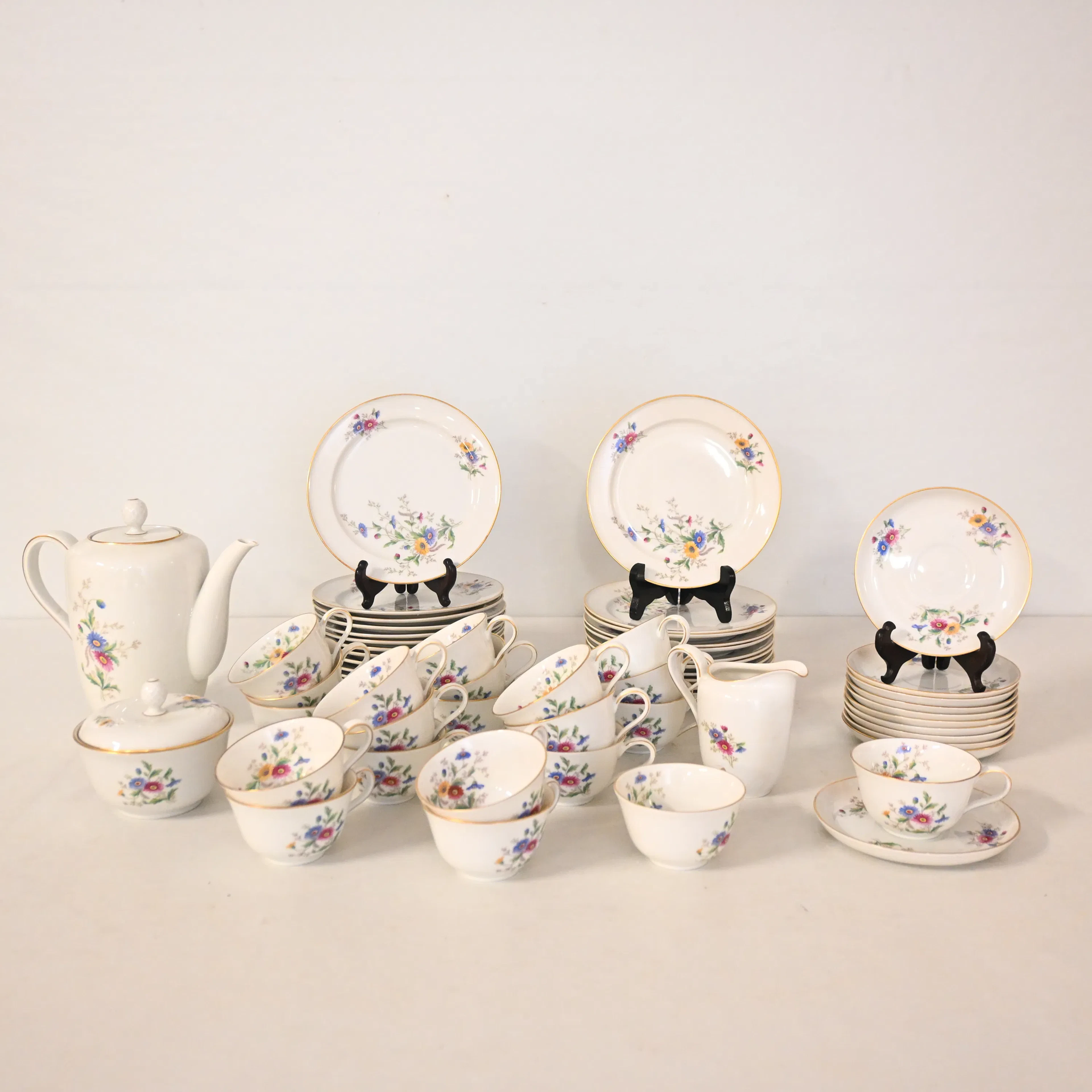 Kaffeservis, 59 delar, "Helena", Rosenthal, Tysland.