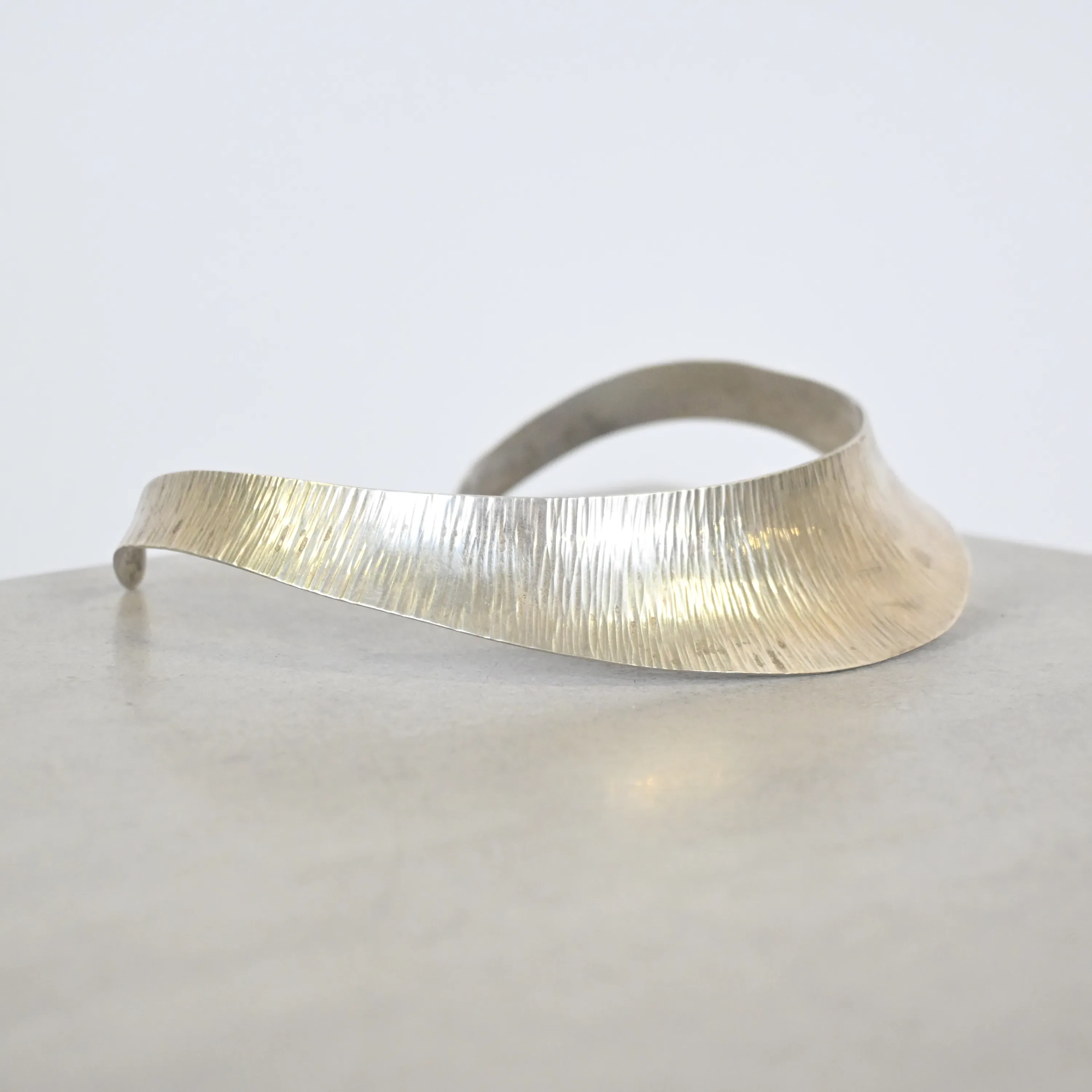 Stigbert, halsring i silver, 1971.