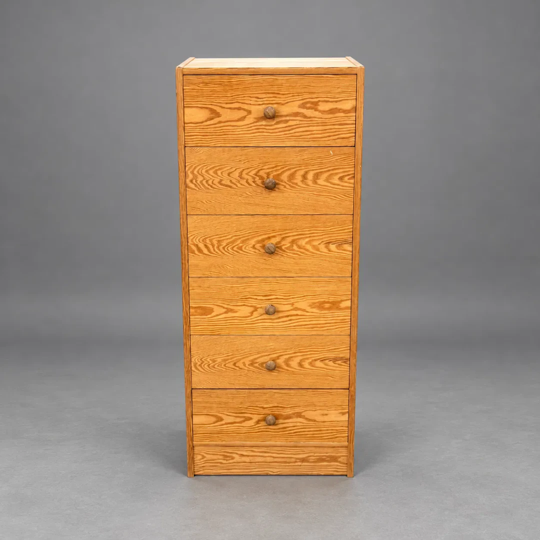 Byrå, ”Alf”, furu, Ikea, 1970-tal.