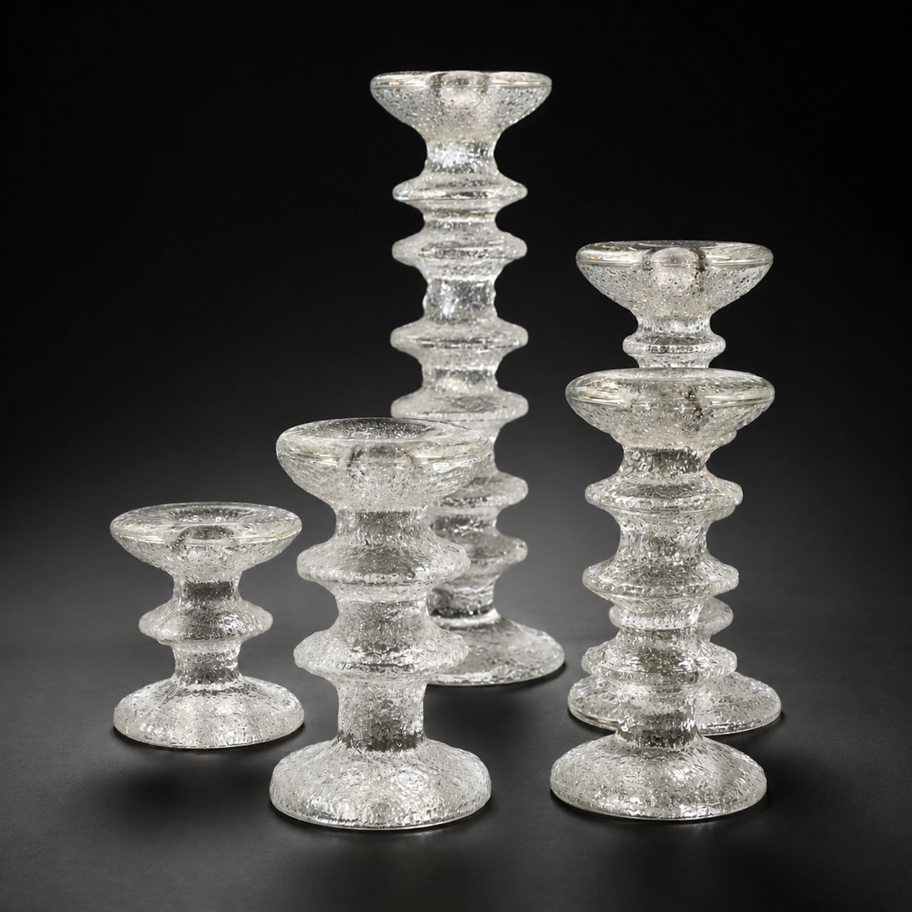 Timo Sarpaneva, ljusstakar, 5st, "Festivo", Iittala