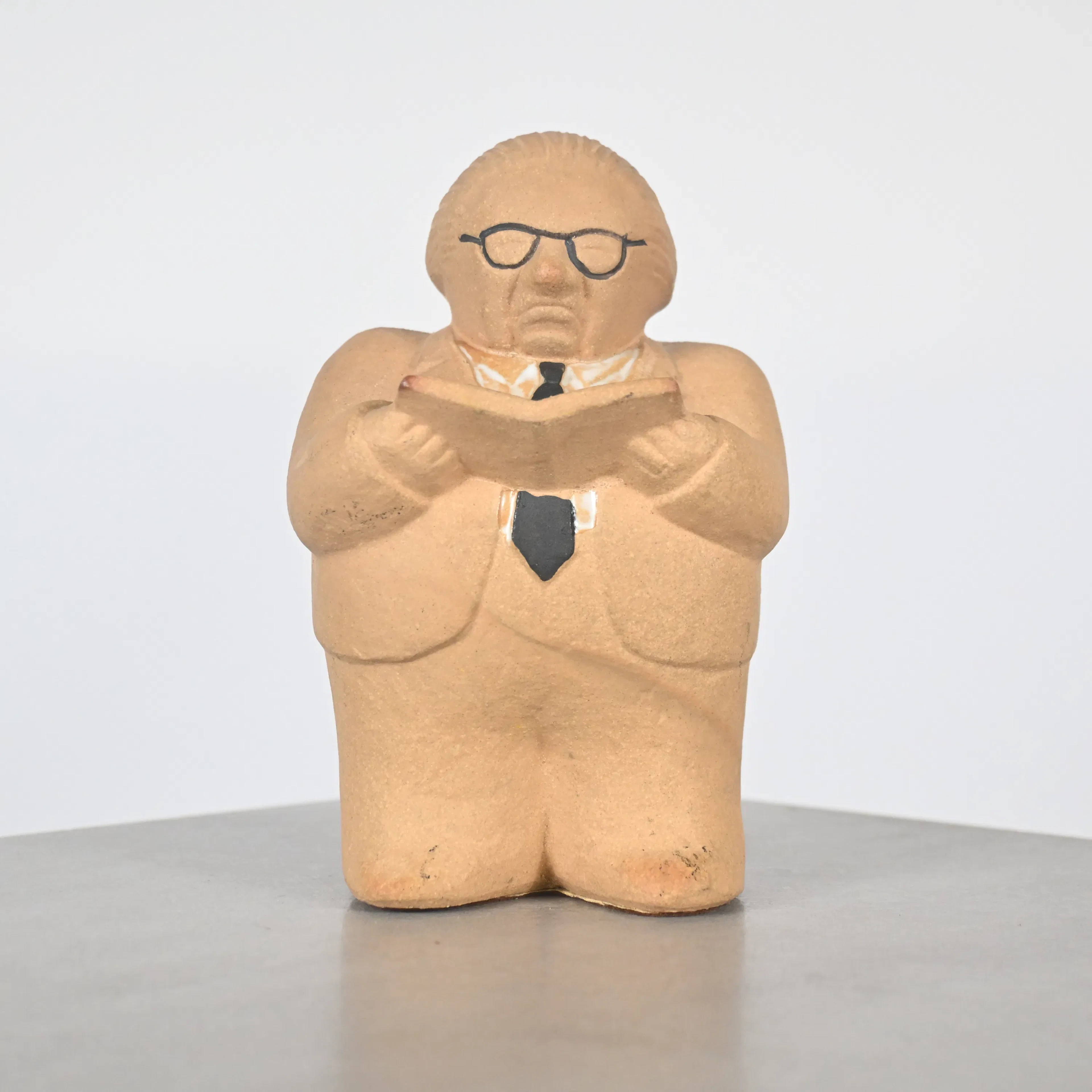 Lisa Larson, figurin, "Gunnar Sträng", stengods, Gustavsberg.
